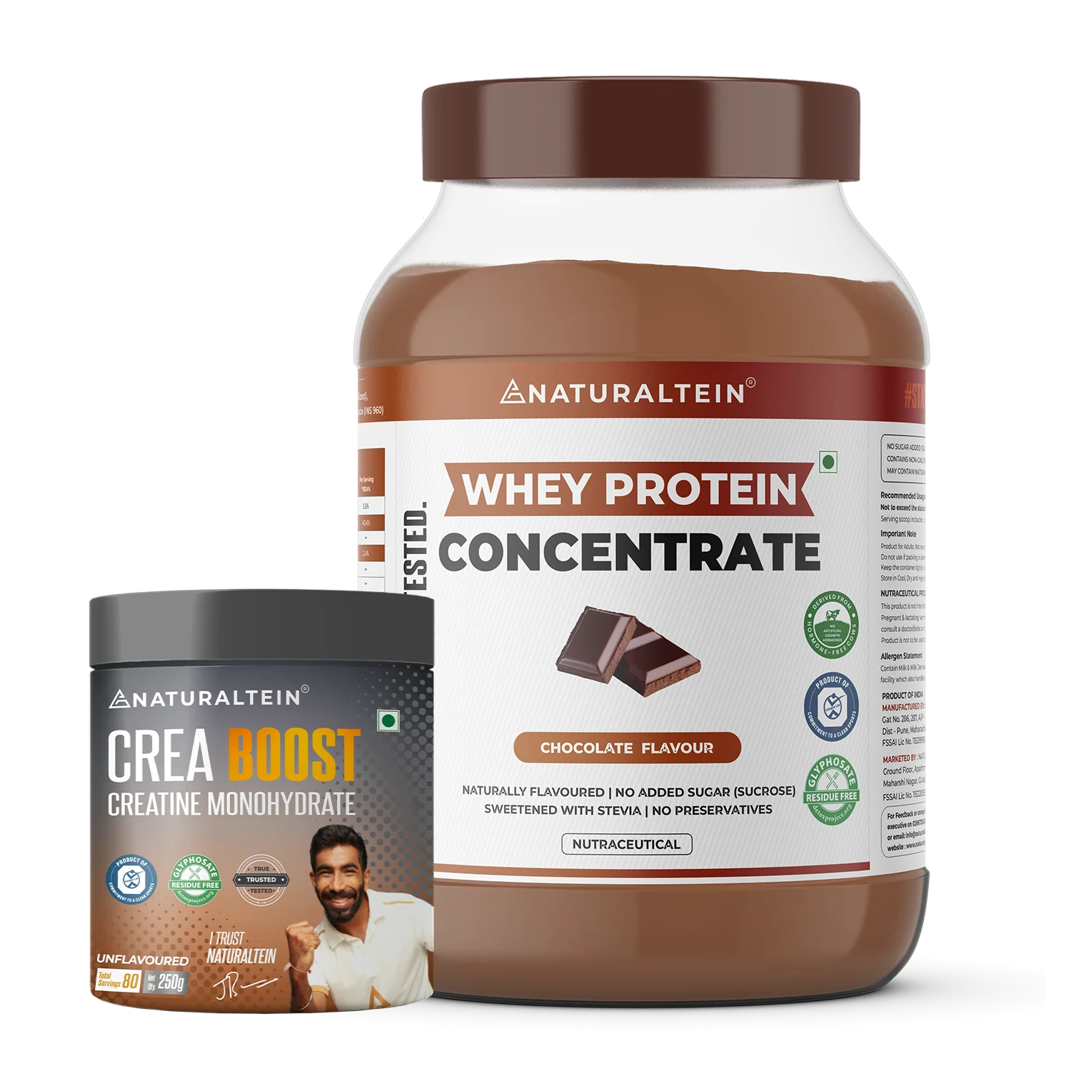 Super Deal - 100% Natural Whey Protein Concentrate (1 kg) + CREA BOOST Creatine Monohydrate - Image 15