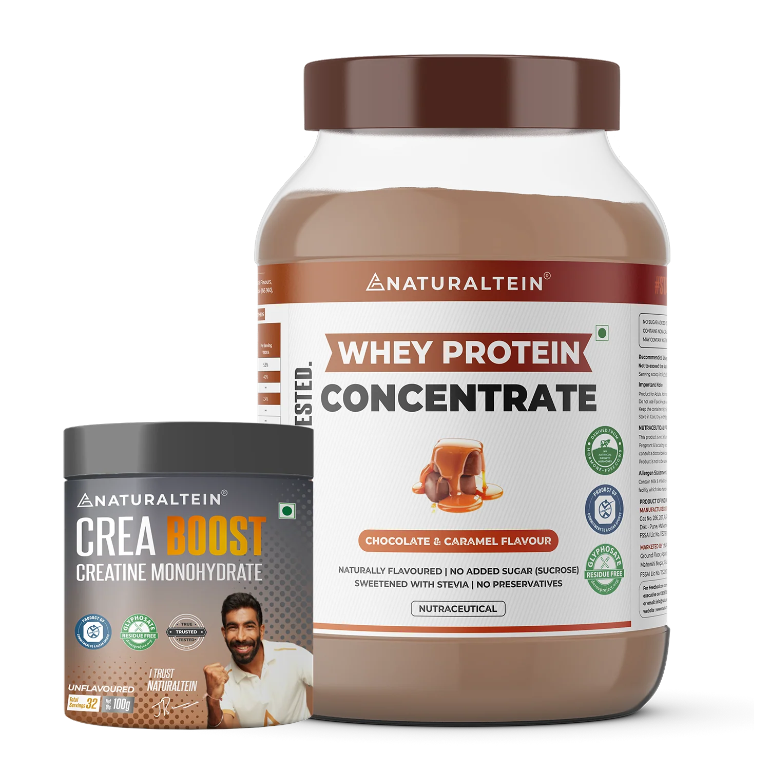 Super Deal - 100% Natural Whey Protein Concentrate (1 kg) + CREA BOOST Creatine Monohydrate - Image 16