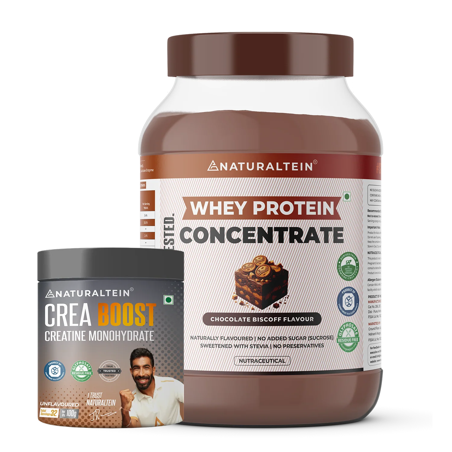 Super Deal - 100% Natural Whey Protein Concentrate (1 kg) + CREA BOOST Creatine Monohydrate - Image 18