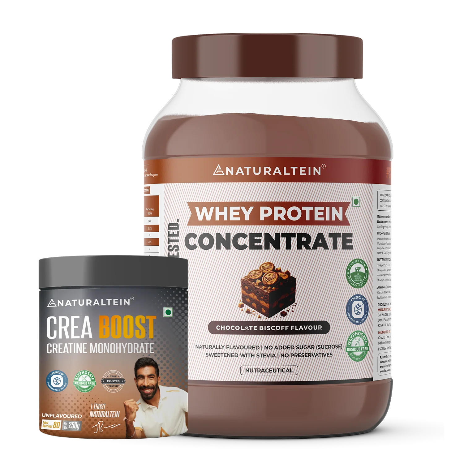 Super Deal - 100% Natural Whey Protein Concentrate (1 kg) + CREA BOOST Creatine Monohydrate - Image 19