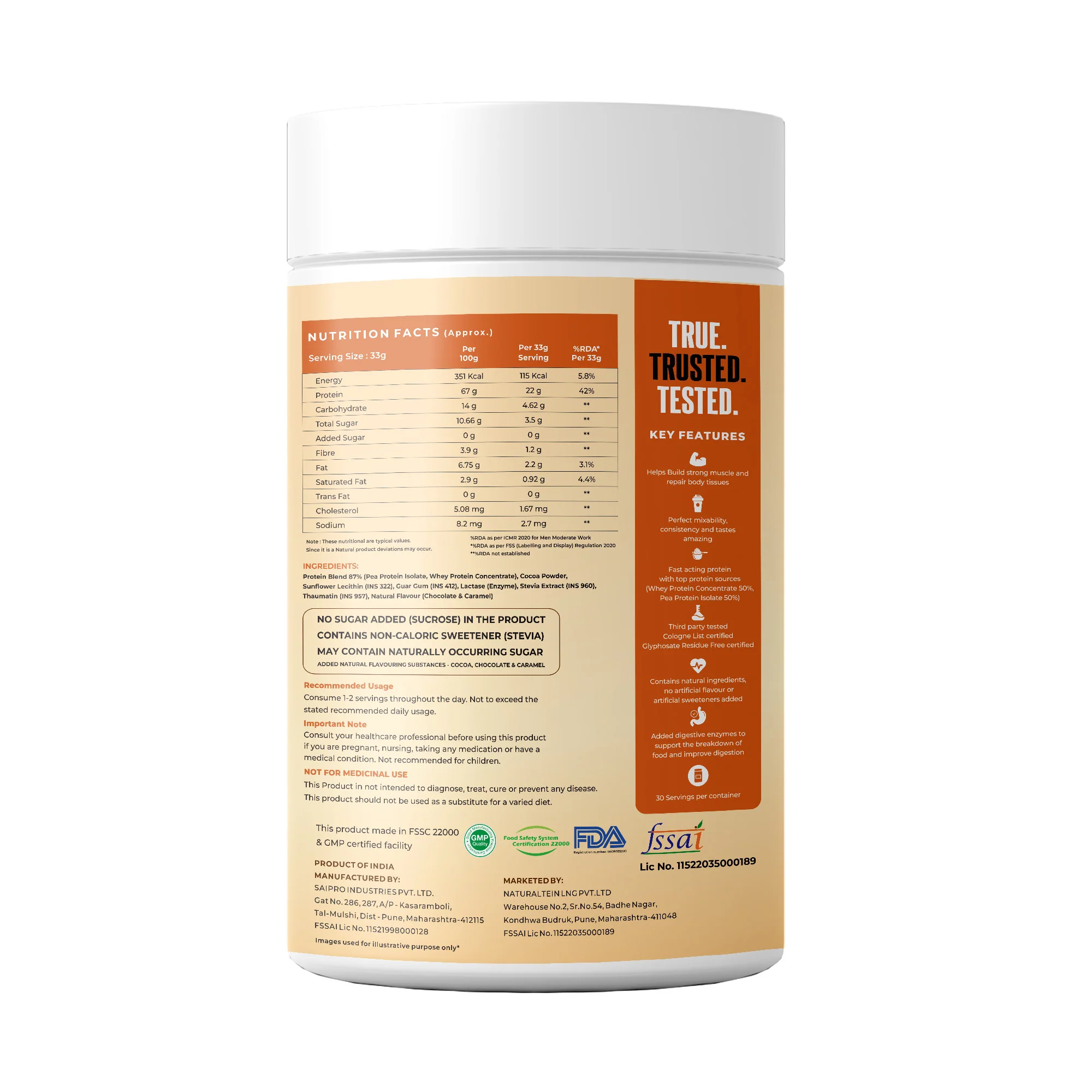 The Good Prot – Chocolate | Chocolate Caramel | Vanilla Caramel (1 kg, 2 kg) - Image 5