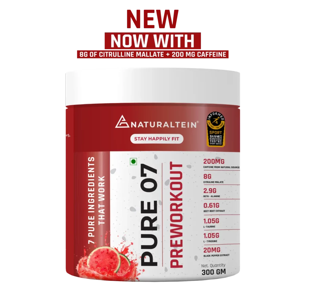 Great Value Deal – 100% Natural Whey Protein – Max (1kg) + Pure 07 Preworkout (300g) - Image 33