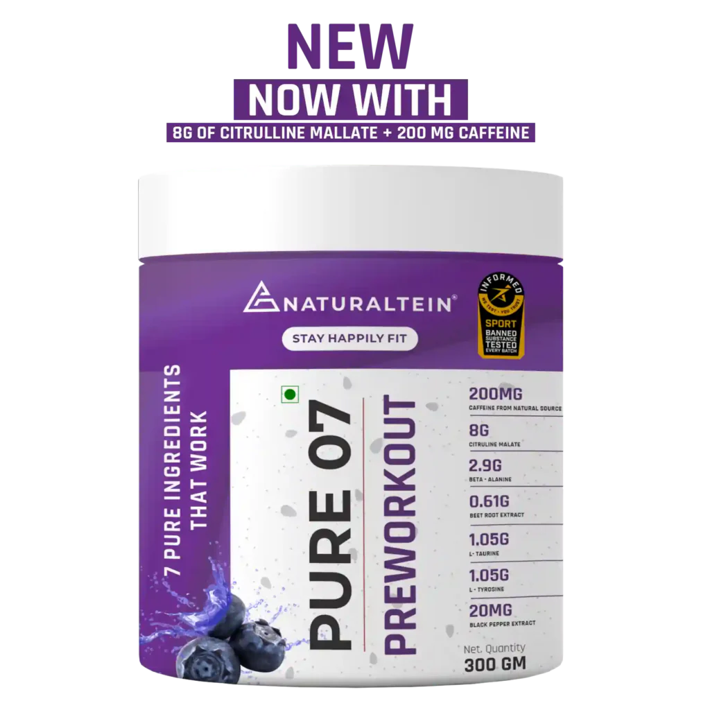 Great Value Deal – 100% Natural Whey Protein – Max (1kg) + Pure 07 Preworkout (300g) - Image 34