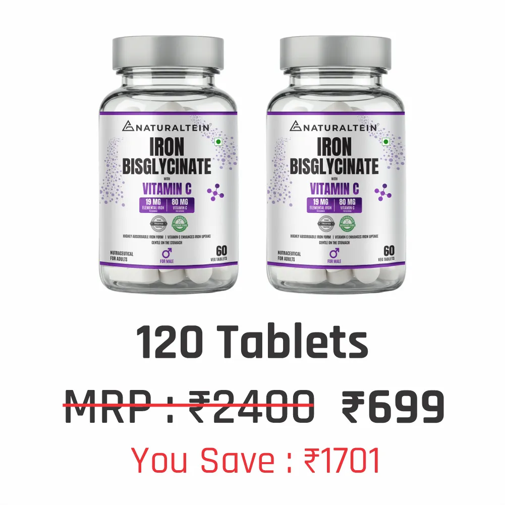 Iron Bisglycinate + Vitamin C for Male - Image 10