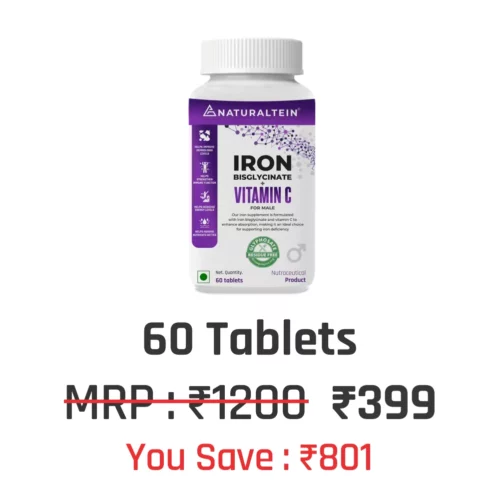 Iron Bisglycinate + Vitamin C for Male - Image 5