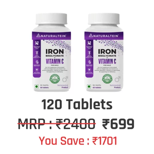 Iron Bisglycinate + Vitamin C for Male - Image 6