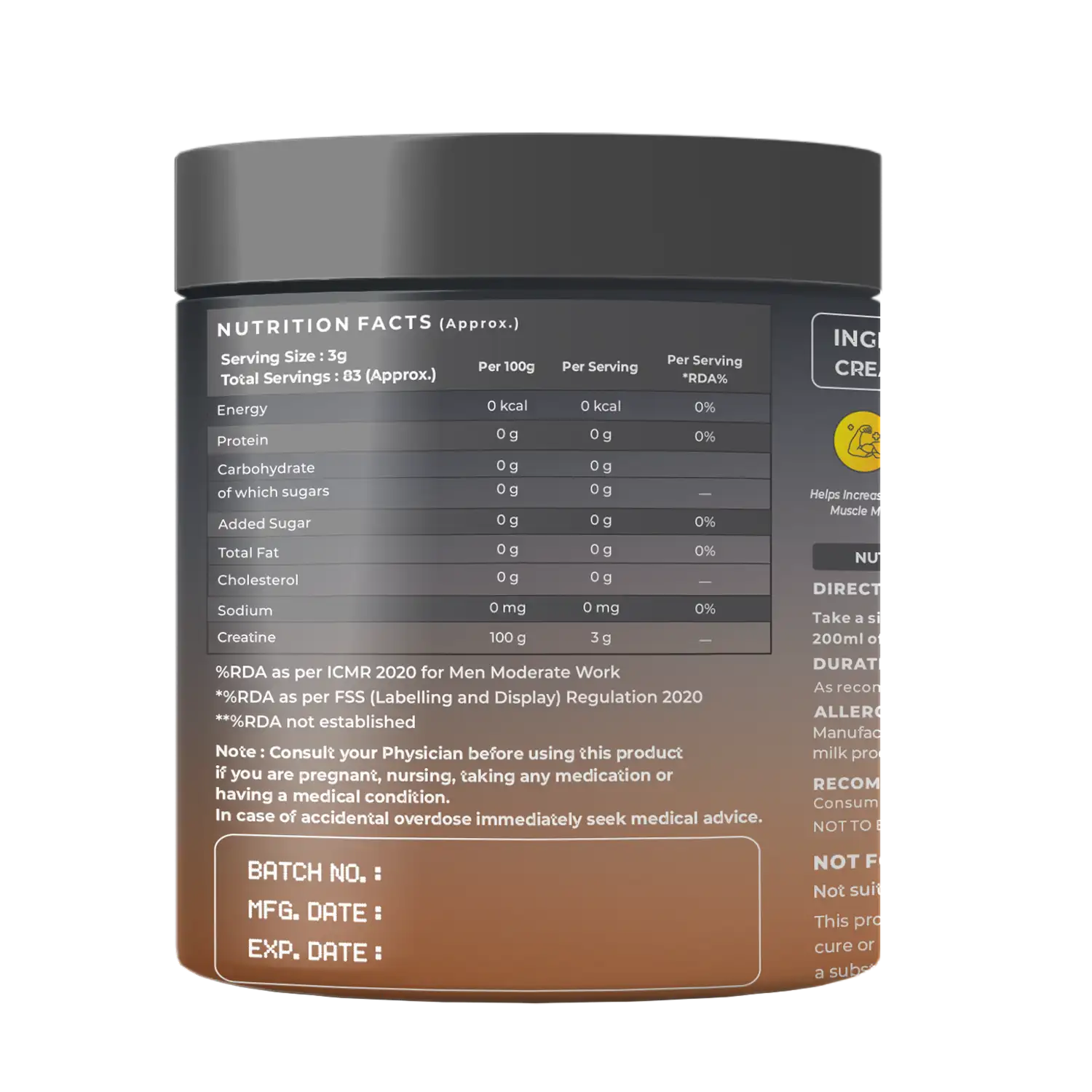 CREA BOOST Creatine Monohydrate - Image 4
