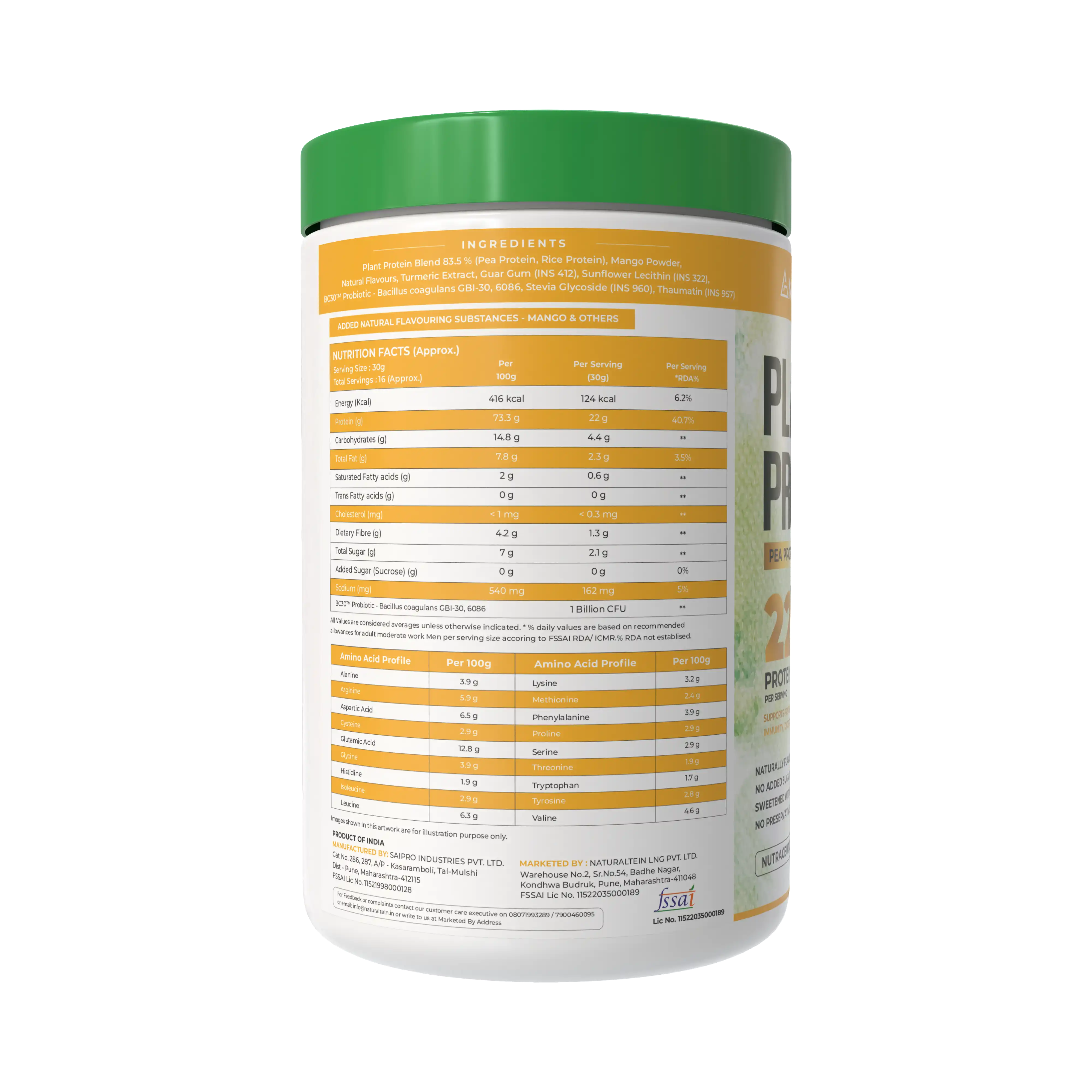100% Natural Plant Protein - Image 20