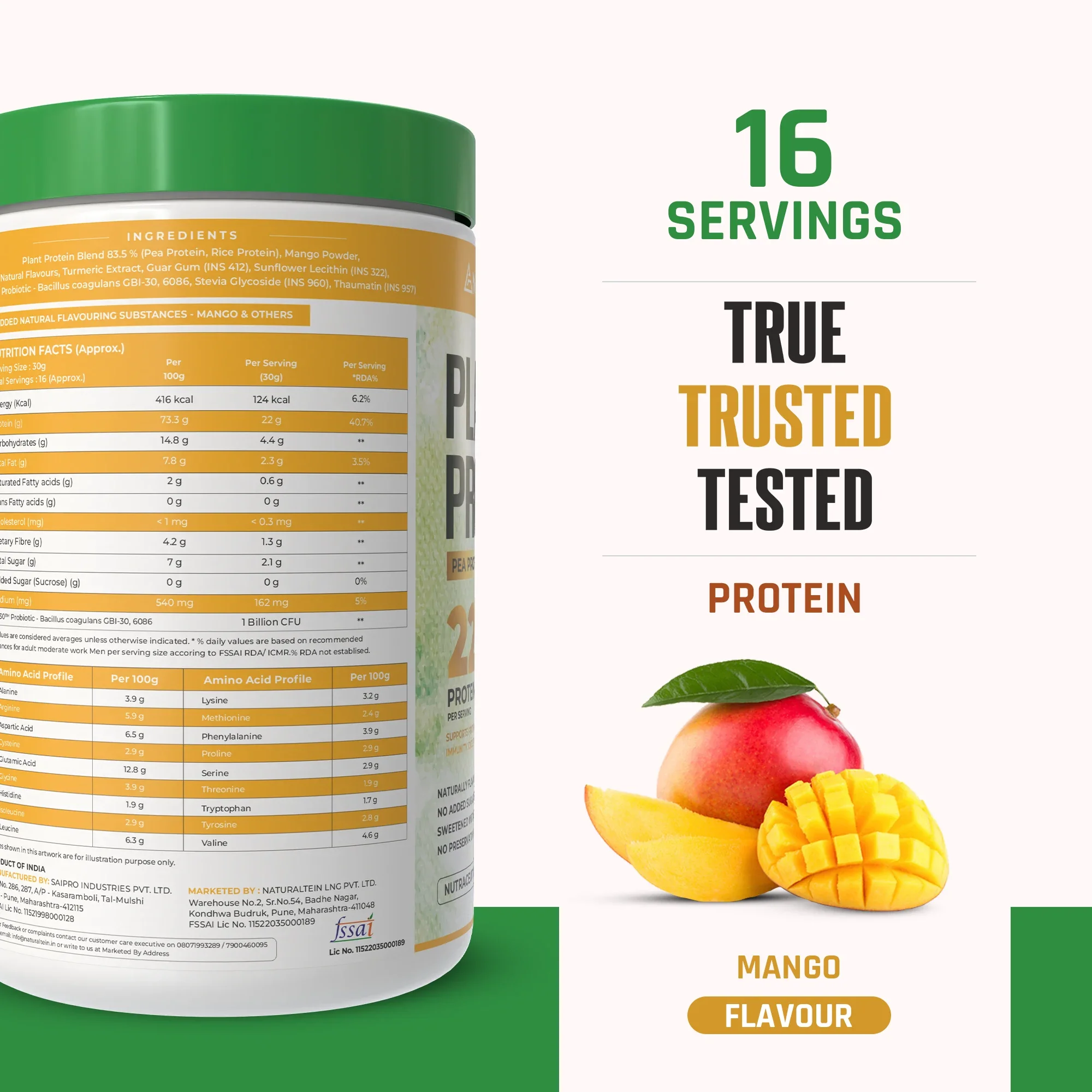 100% Natural Plant Protein - Image 22