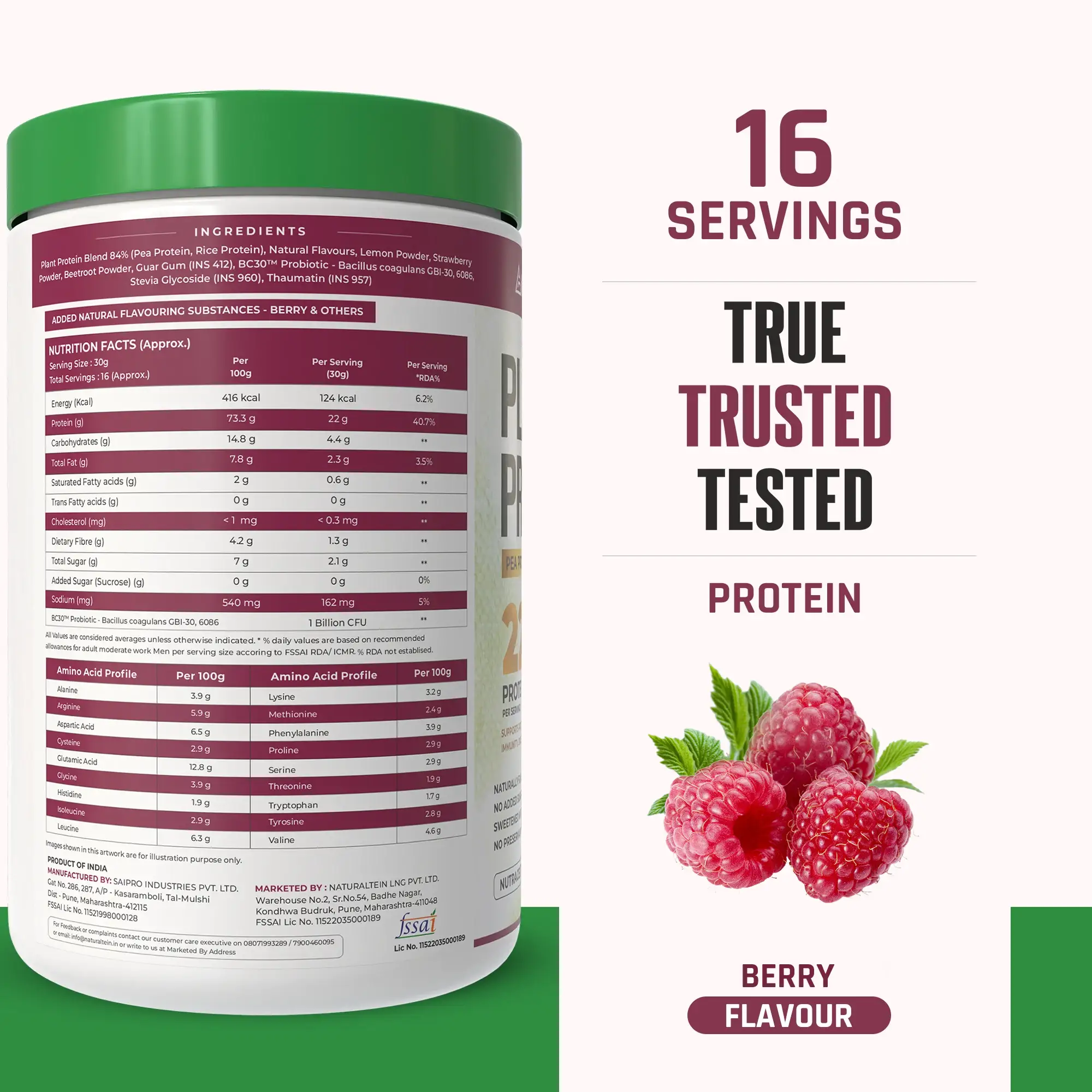 100% Natural Plant Protein - Image 28