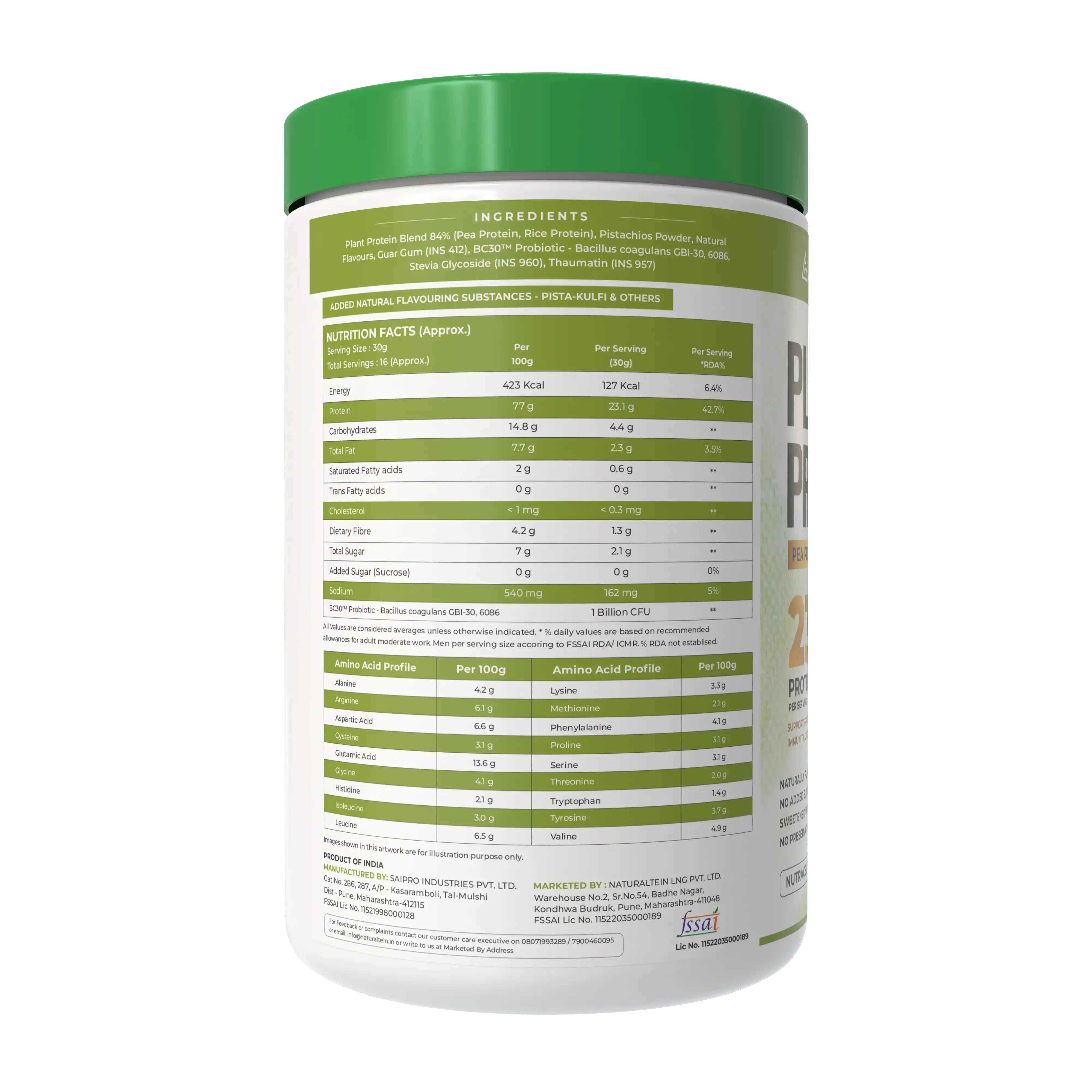 100% Natural Plant Protein - Image 34