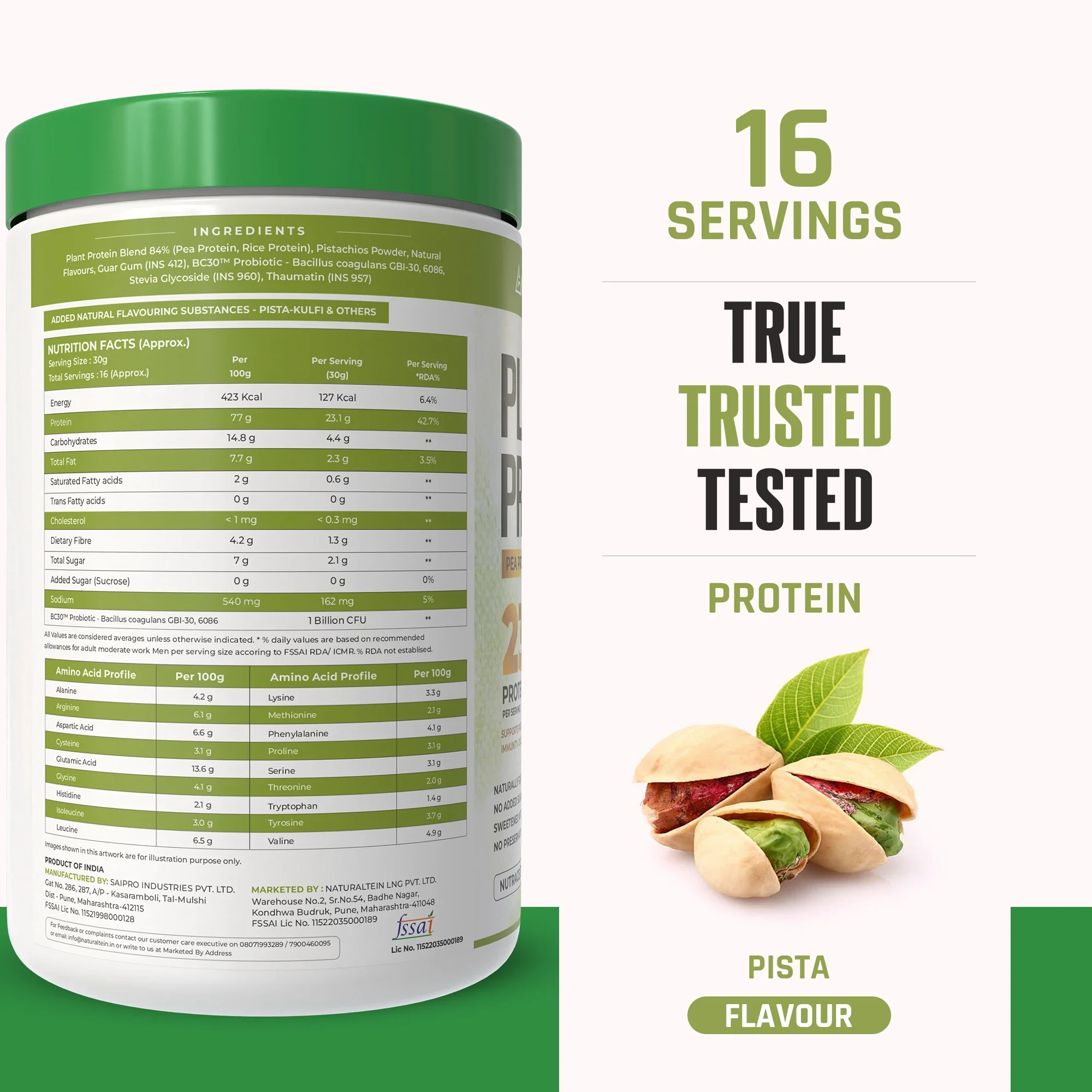 100% Natural Plant Protein - Image 35