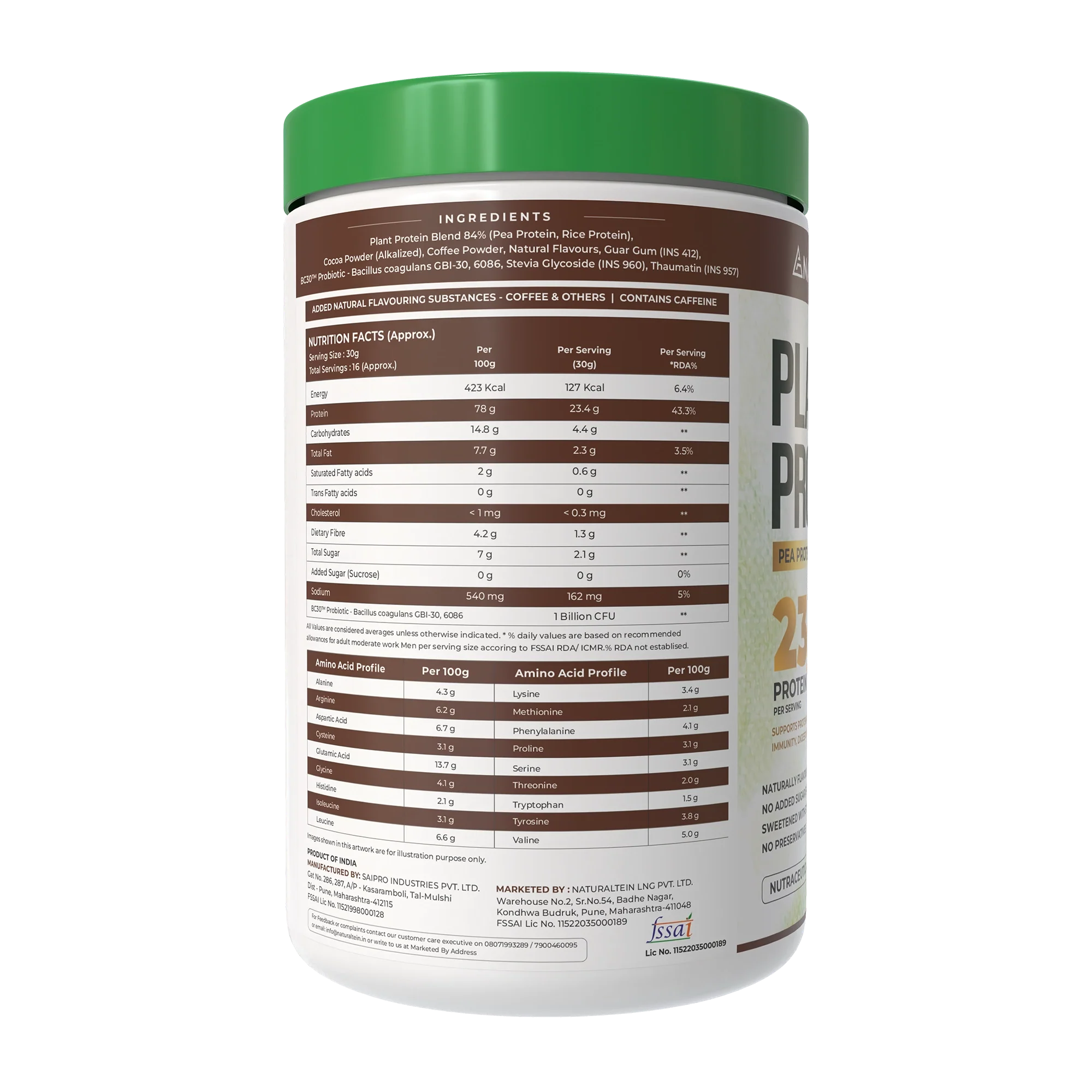100% Natural Plant Protein - Image 42