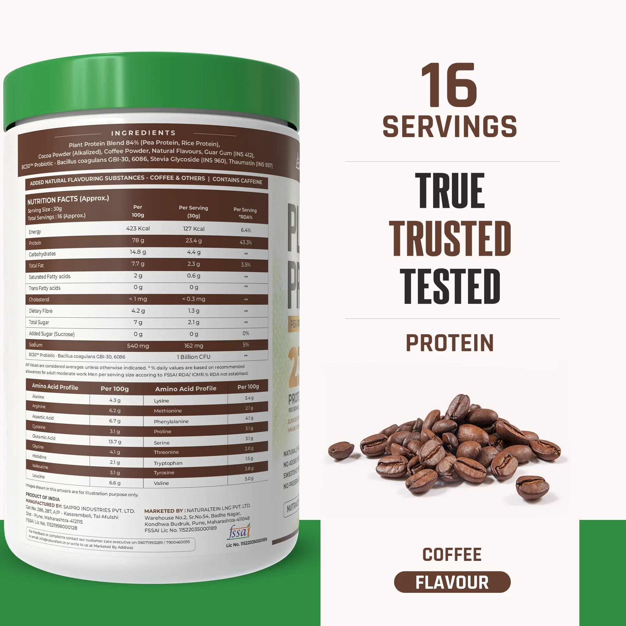 100% Natural Plant Protein - Image 43