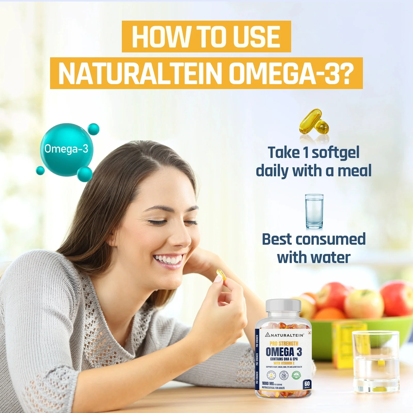 Pro Strength Omega 3 with Vitamin E - Image 4