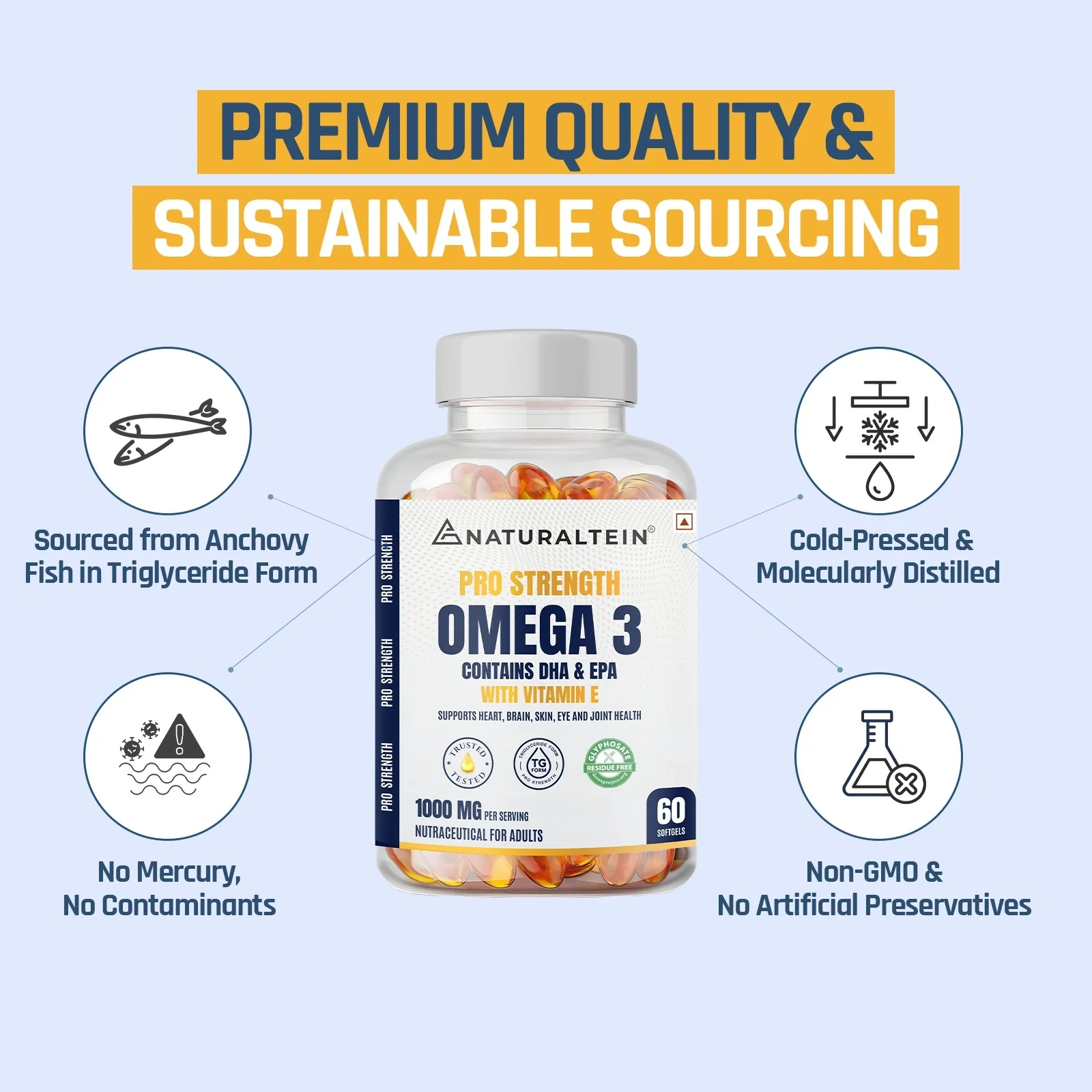 Pro Strength Omega 3 with Vitamin E - Image 5