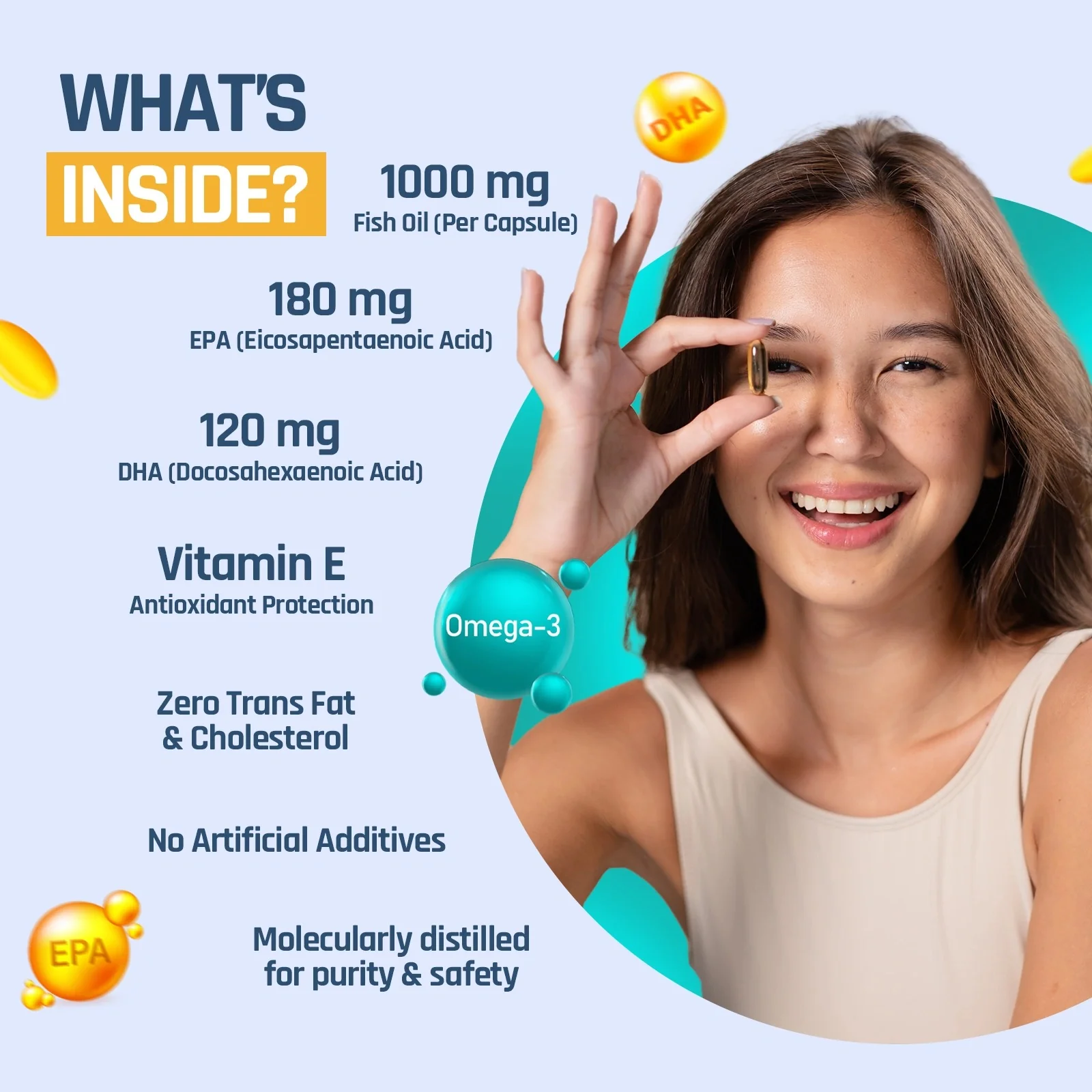Pro Strength Omega 3 with Vitamin E - Image 6