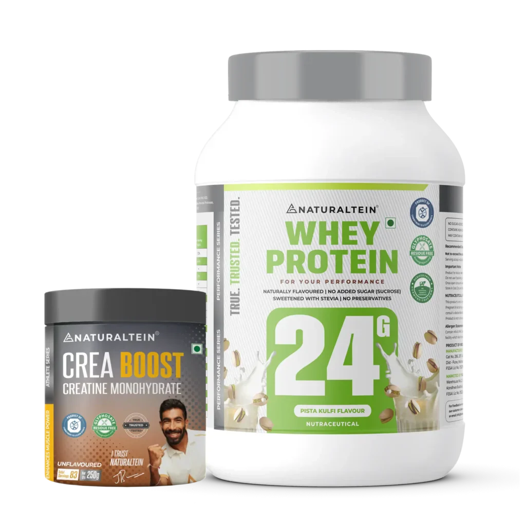 Super Deal – 100% Natural Whey Protein – Max (1 kg) + CREA BOOST Creatine Monohydrate - Image 12