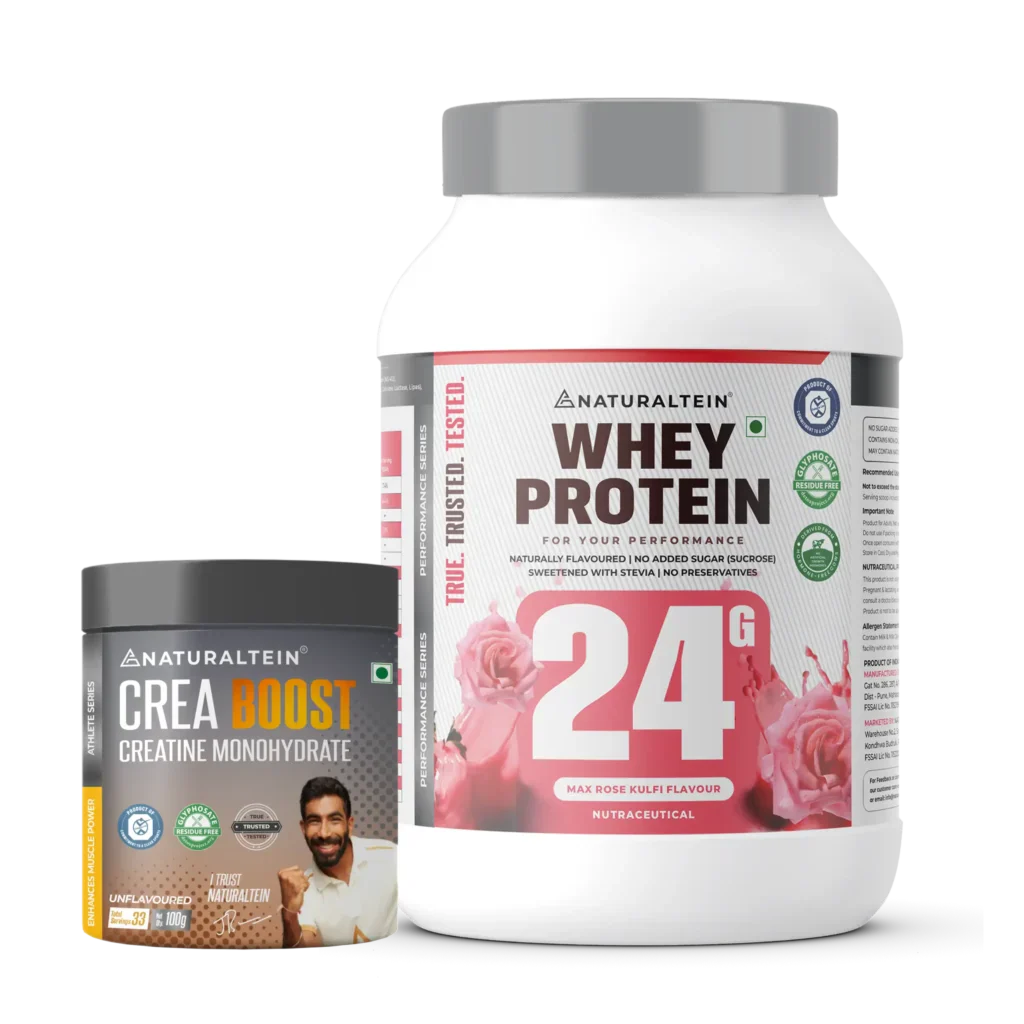 Super Deal – 100% Natural Whey Protein – Max (1 kg) + CREA BOOST Creatine Monohydrate - Image 13