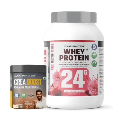 Super Deal – 100% Natural Whey Protein – Max (1 kg) + CREA BOOST Creatine Monohydrate - Image 15