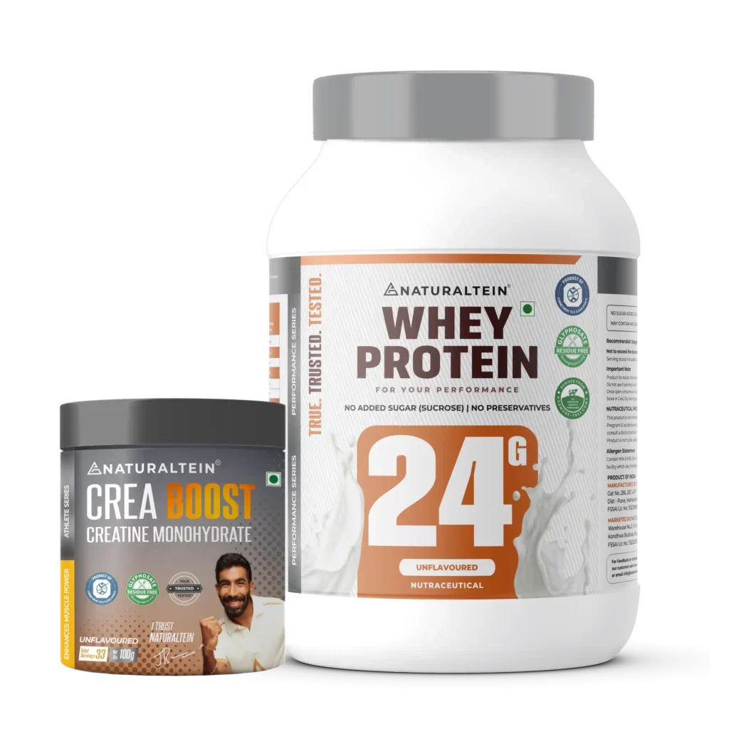 Super Deal – 100% Natural Whey Protein – Max (1 kg) + CREA BOOST Creatine Monohydrate - Image 17