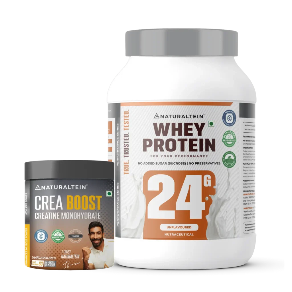 Super Deal – 100% Natural Whey Protein – Max (1 kg) + CREA BOOST Creatine Monohydrate - Image 18