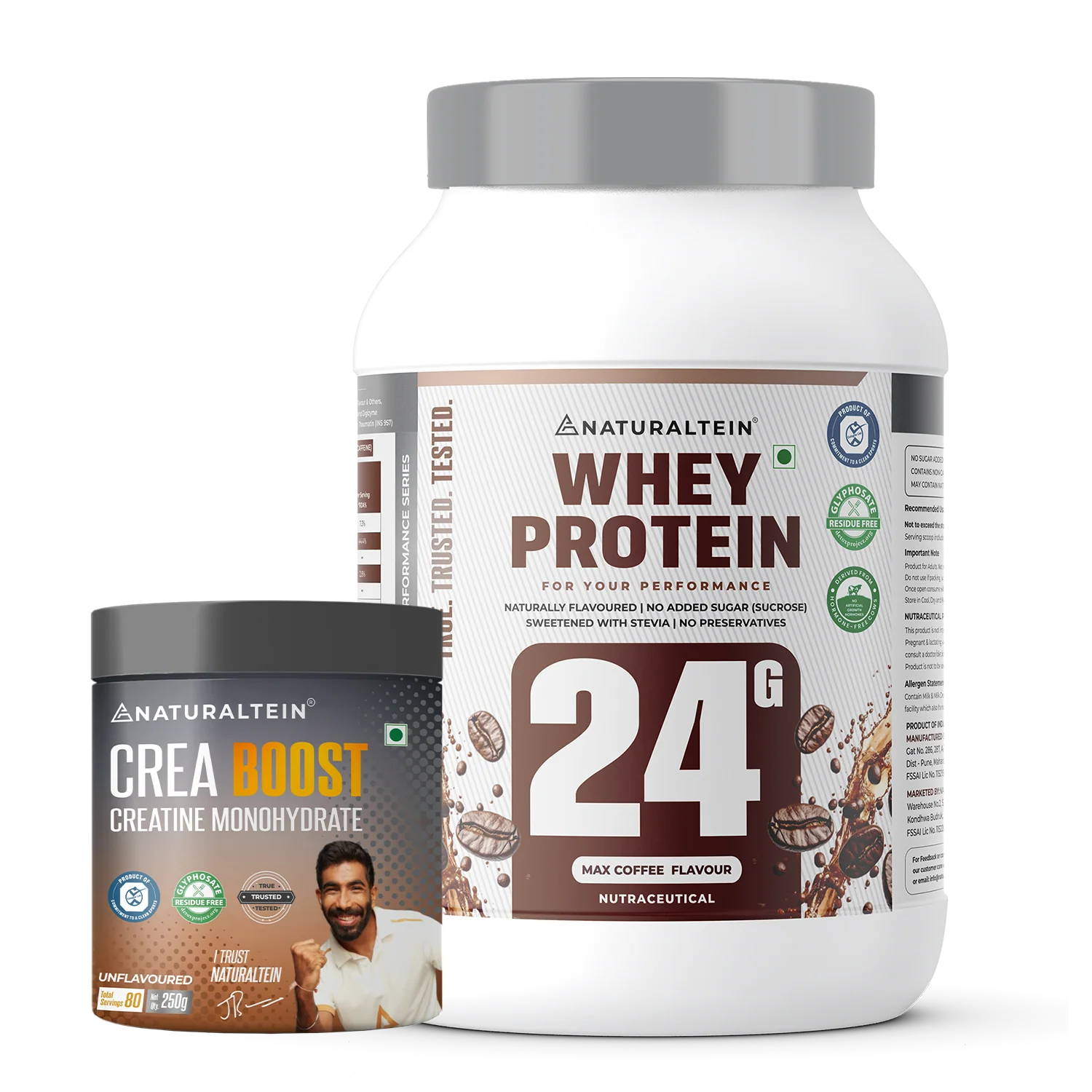 Super Deal – 100% Natural Whey Protein – Max (1 kg) + CREA BOOST Creatine Monohydrate - Image 31