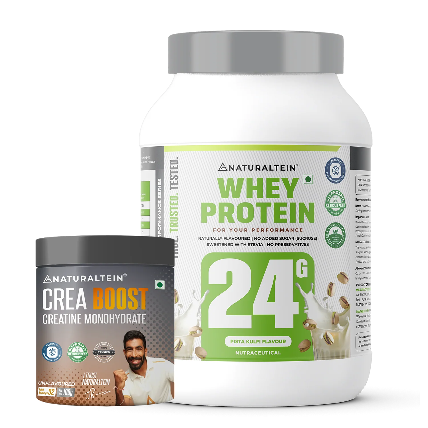 Super Deal – 100% Natural Whey Protein – Max (1 kg) + CREA BOOST Creatine Monohydrate - Image 32