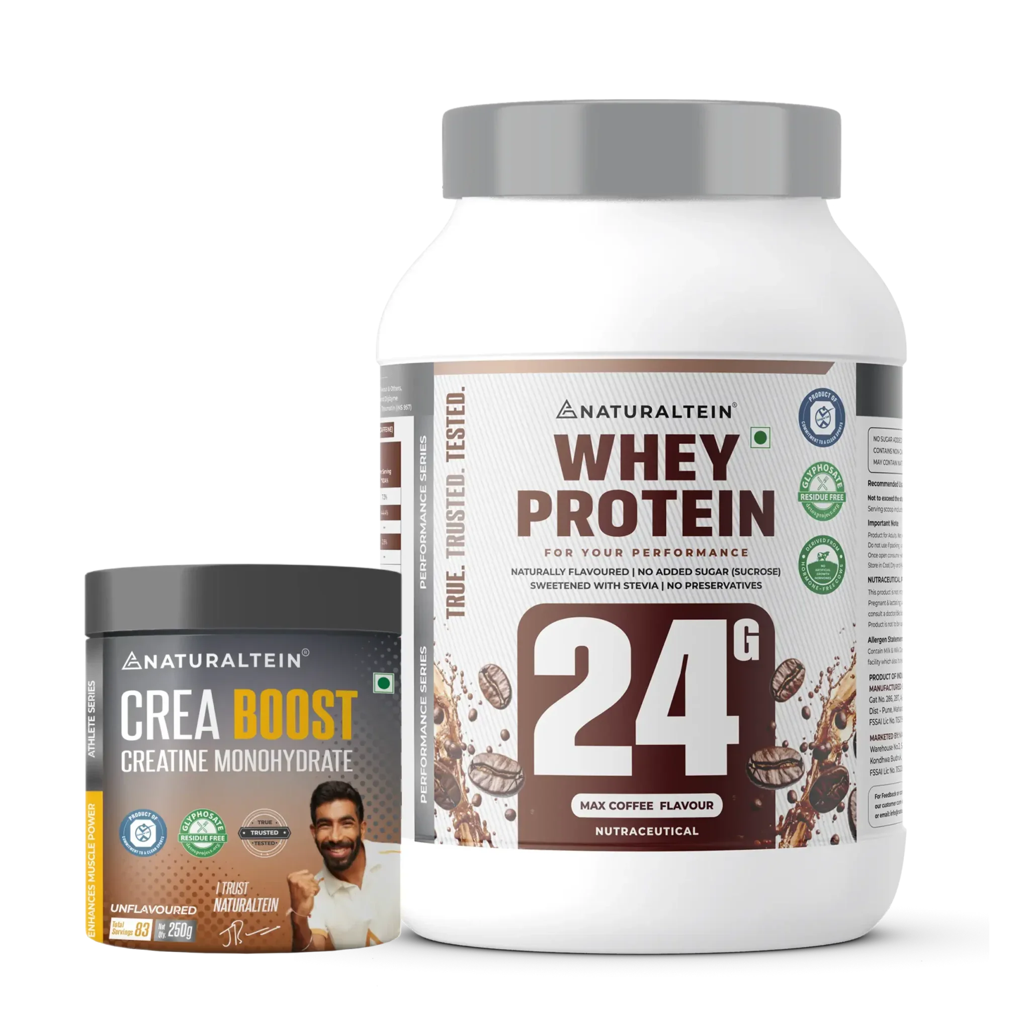 Super Deal – 100% Natural Whey Protein – Max (1 kg) + CREA BOOST Creatine Monohydrate - Image 4