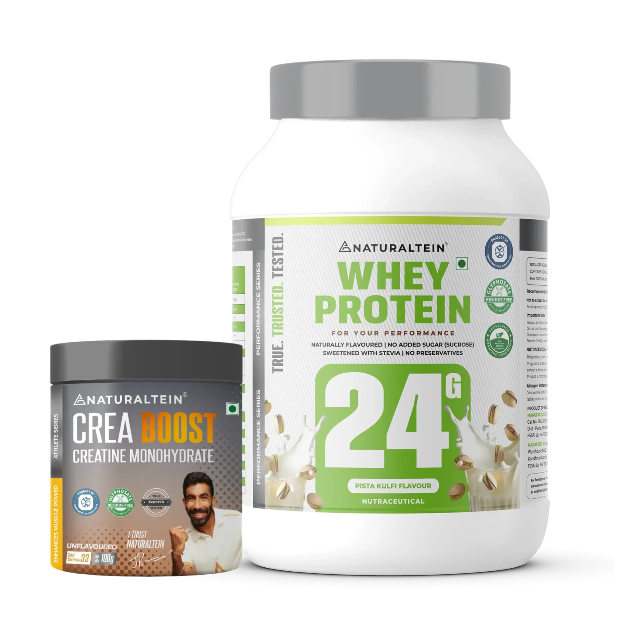 Super Deal – 100% Natural Whey Protein – Max (1 kg) + CREA BOOST Creatine Monohydrate - Image 9