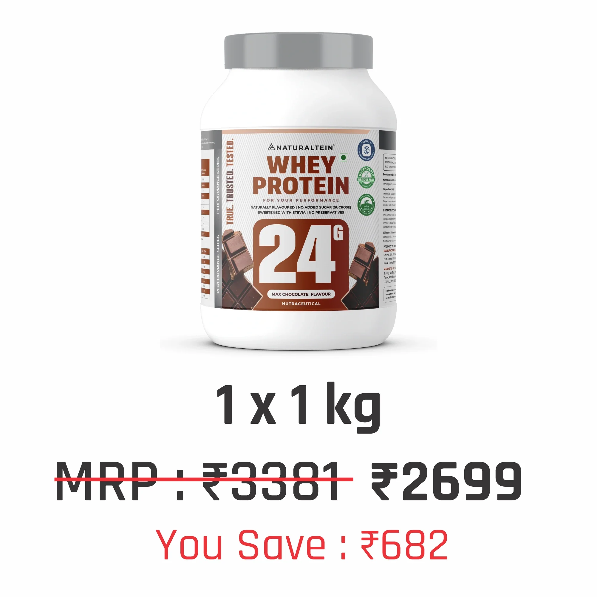 100% Natural Whey Protein Max - Image 158