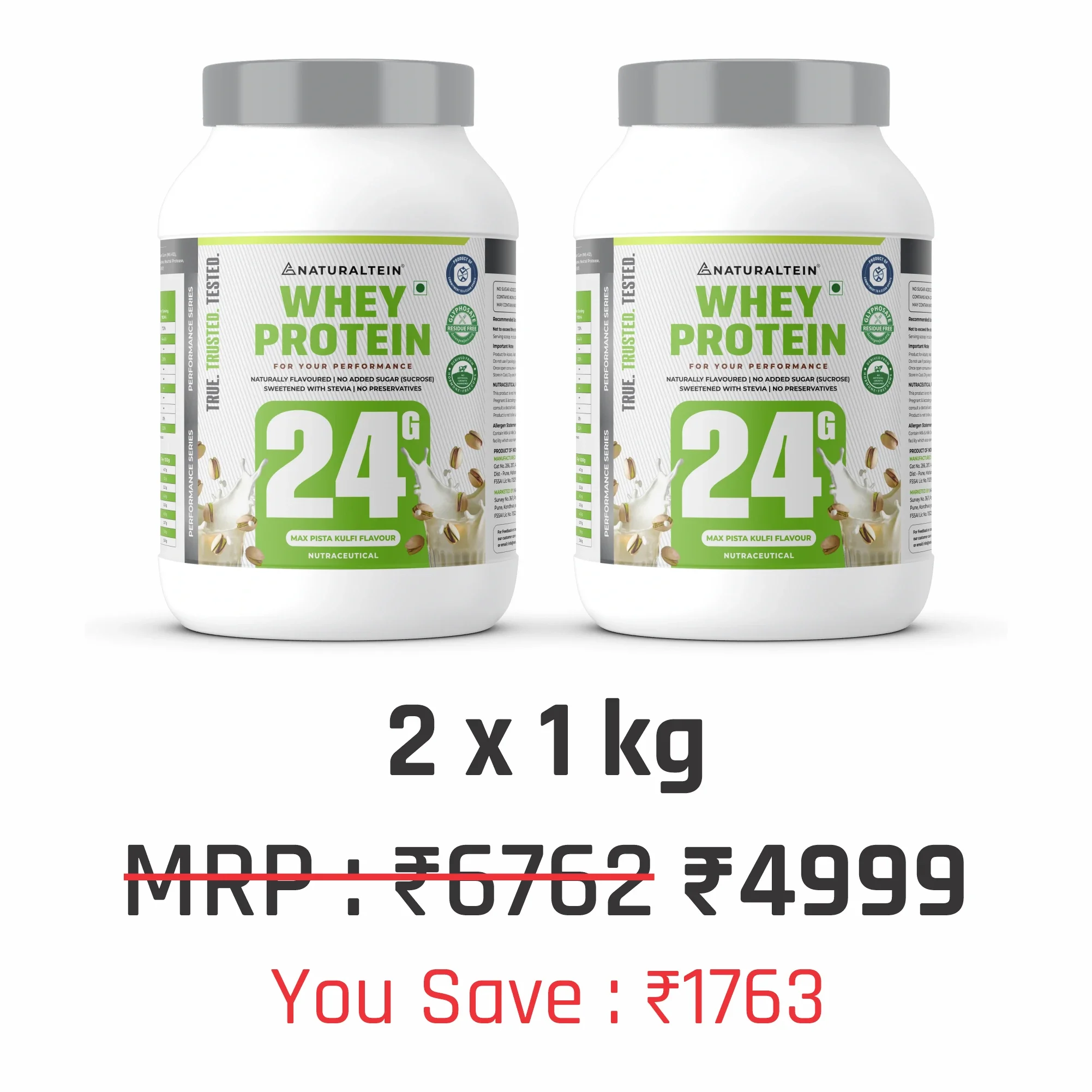 100% Natural Whey Protein Max - Image 161