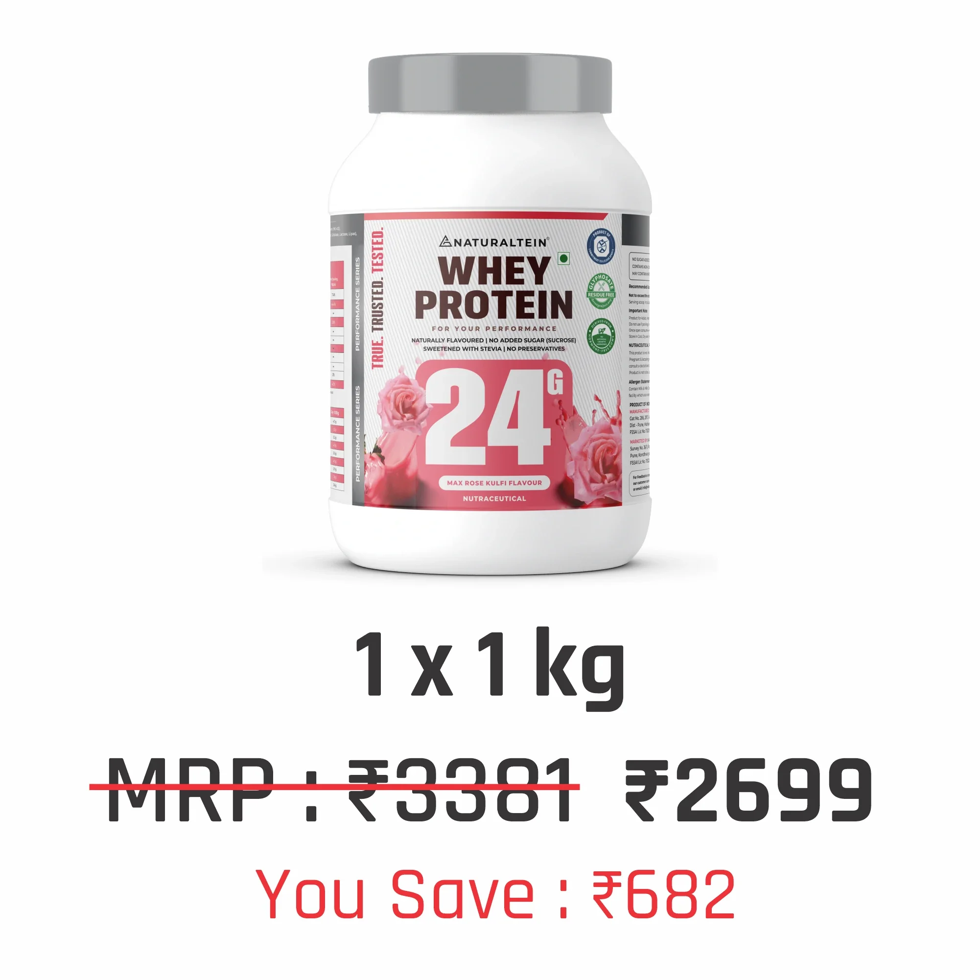 100% Natural Whey Protein Max - Image 162