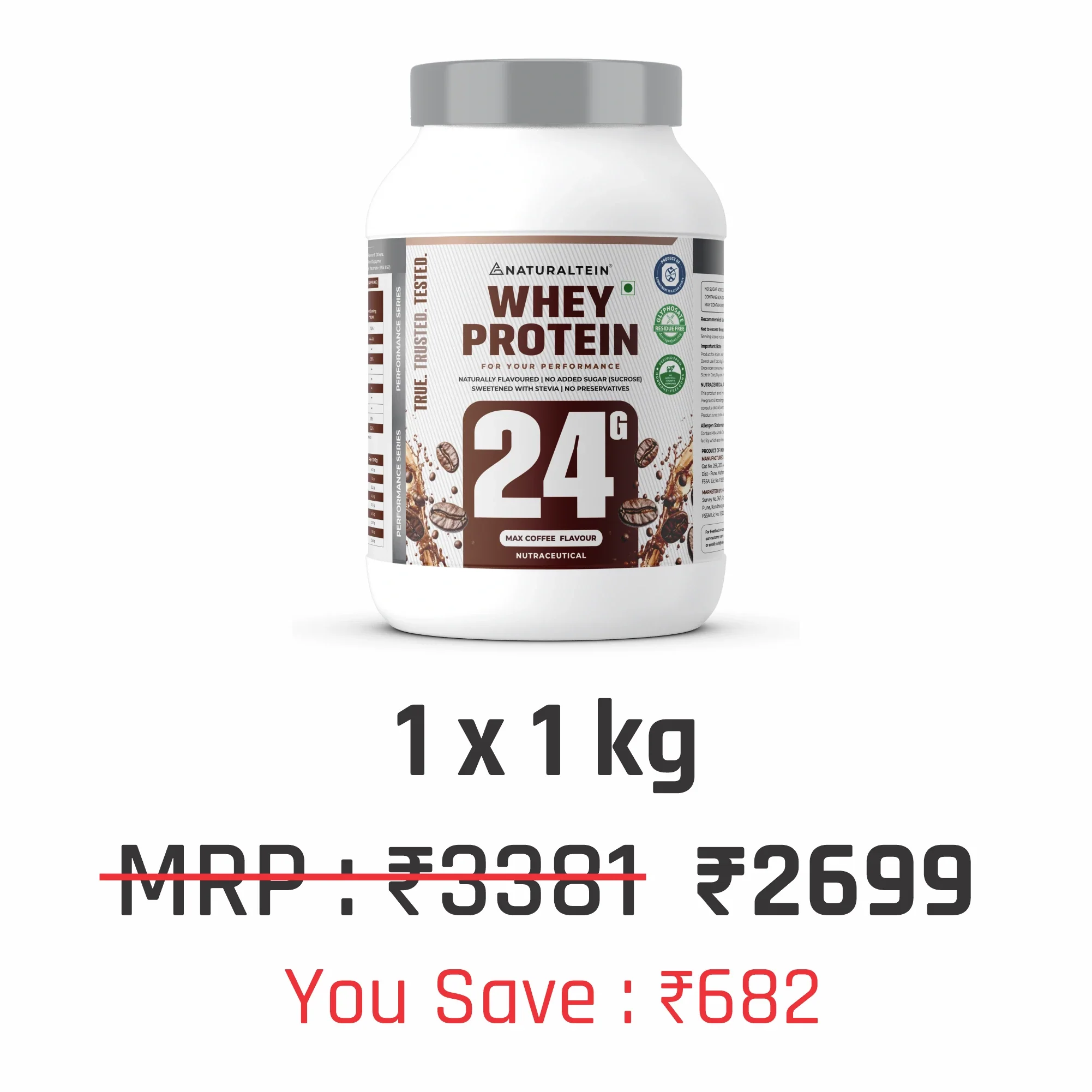 100% Natural Whey Protein Max - Image 166