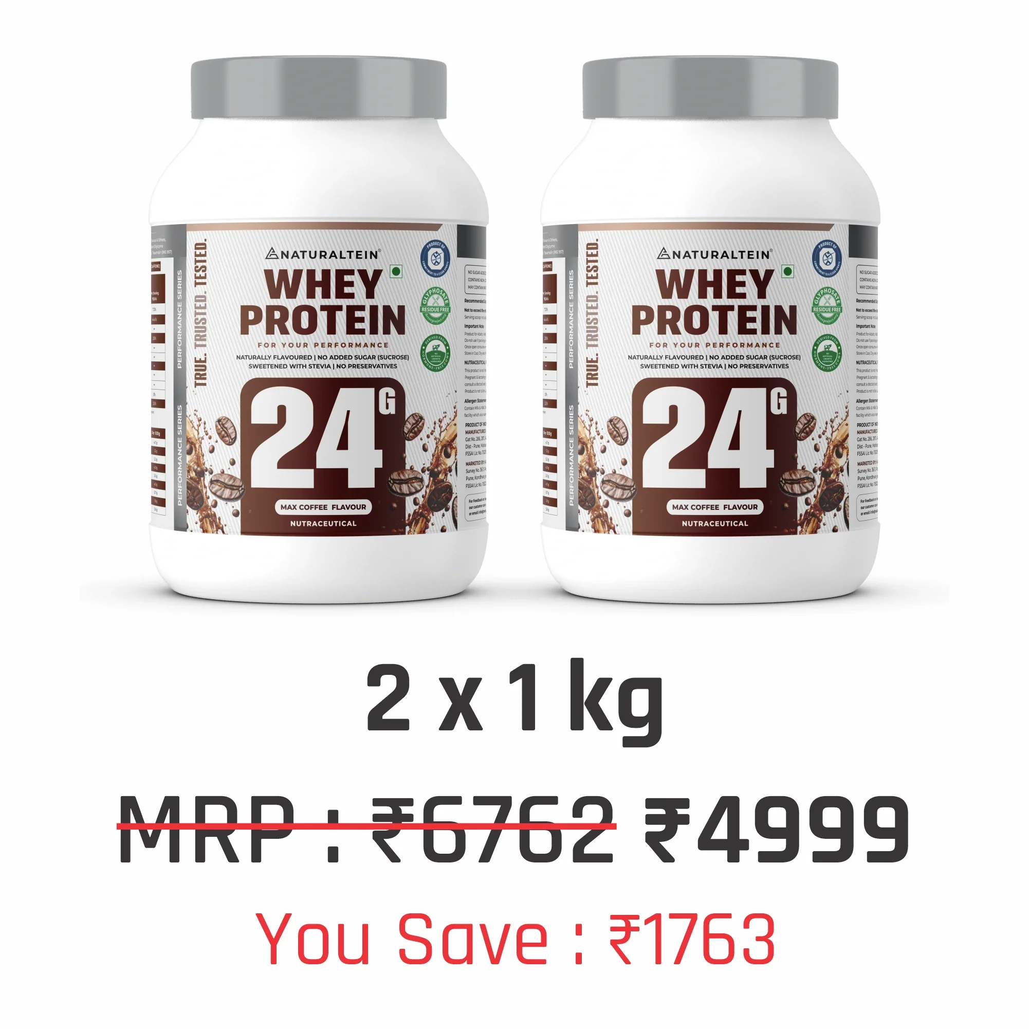 100% Natural Whey Protein Max - Image 167