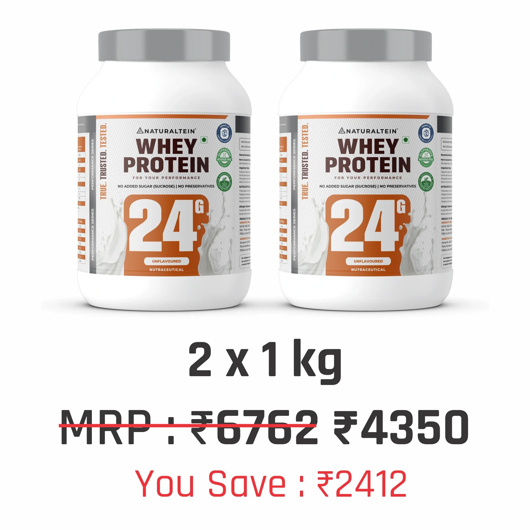 100% Natural Whey Protein Max - Image 169