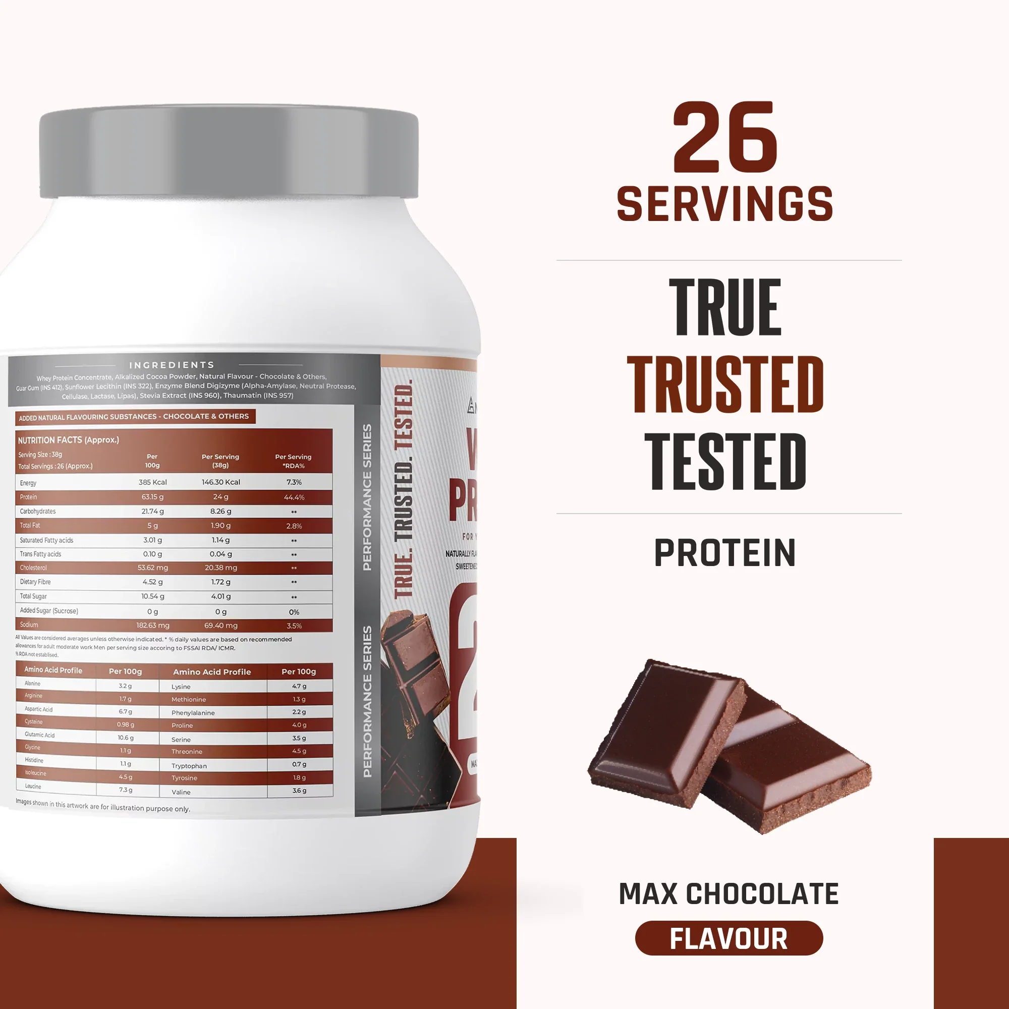 100% Natural Whey Protein Max - Image 30