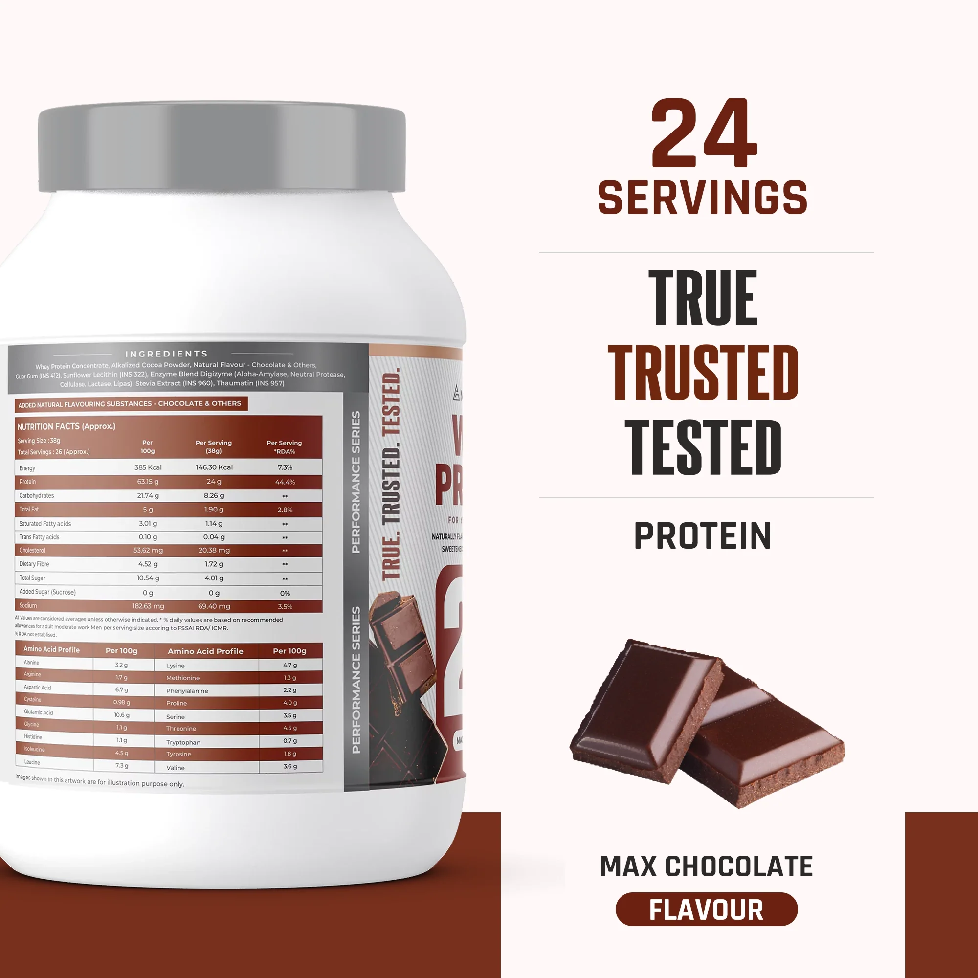 100% Natural Whey Protein Max - Image 31