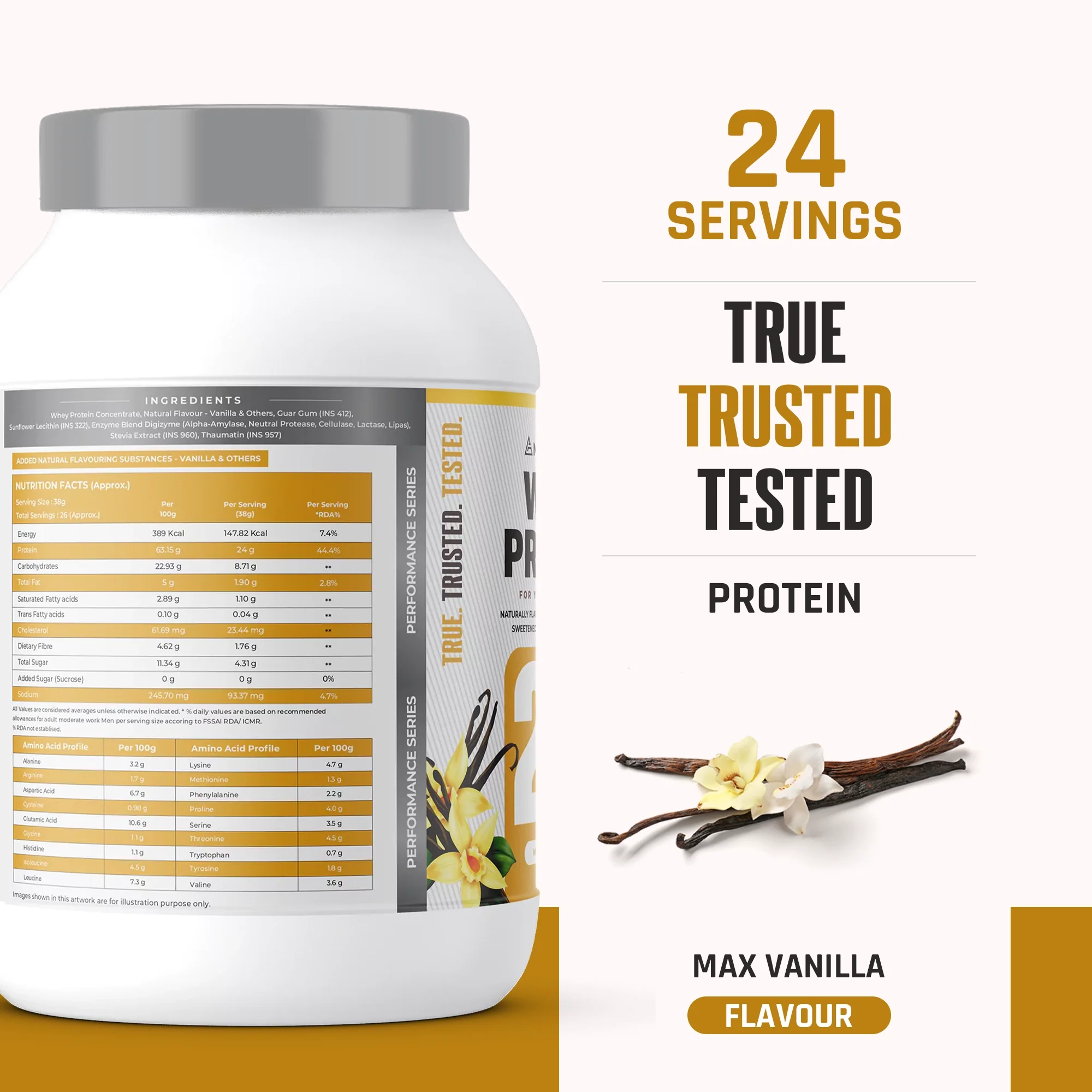 100% Natural Whey Protein Max - Image 64