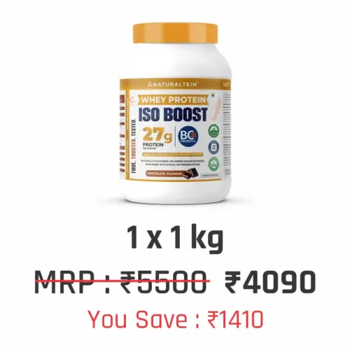 100% Natural Whey Protein ISO BOOST - Image 11