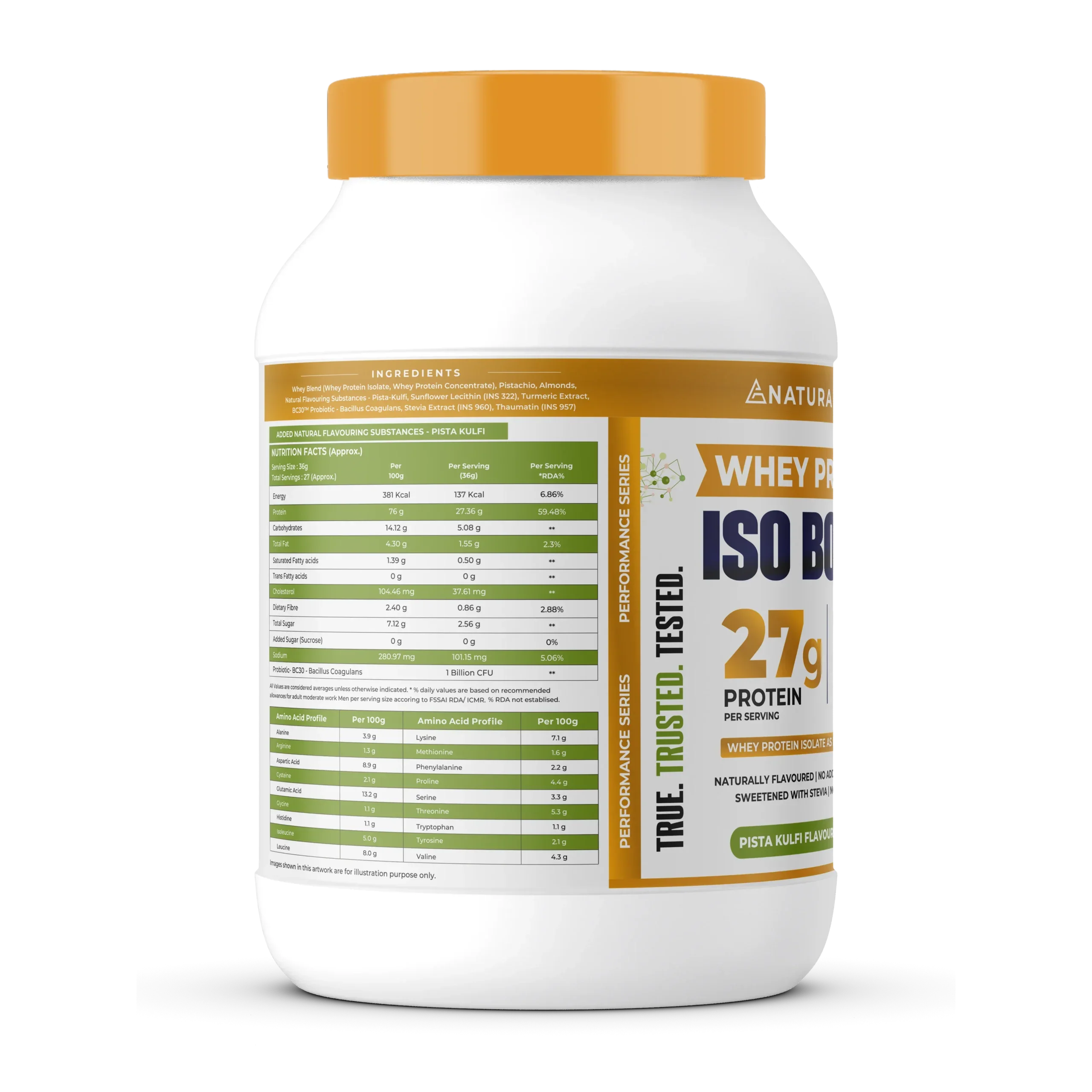 100% Natural Whey Protein ISO BOOST - Image 14