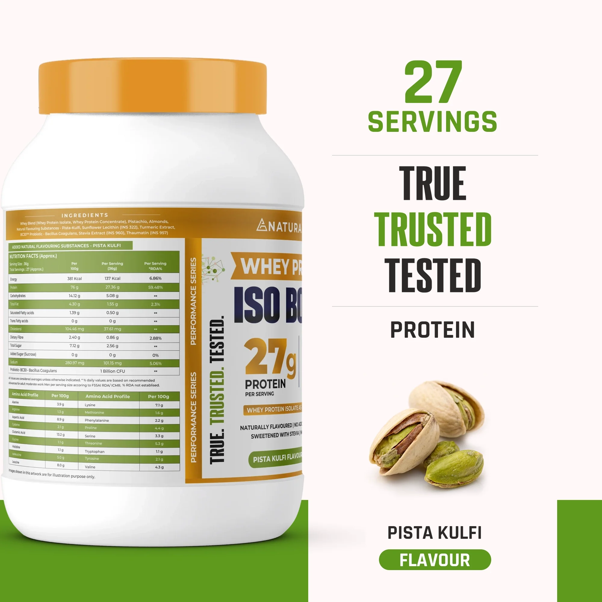 100% Natural Whey Protein ISO BOOST - Image 16