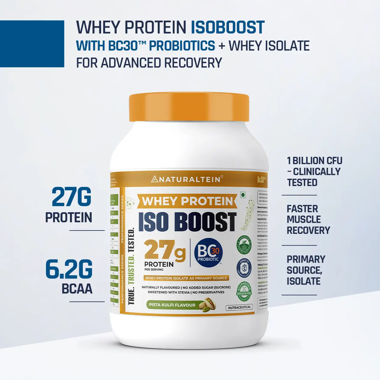 100% Natural Whey Protein ISO BOOST - Image 17