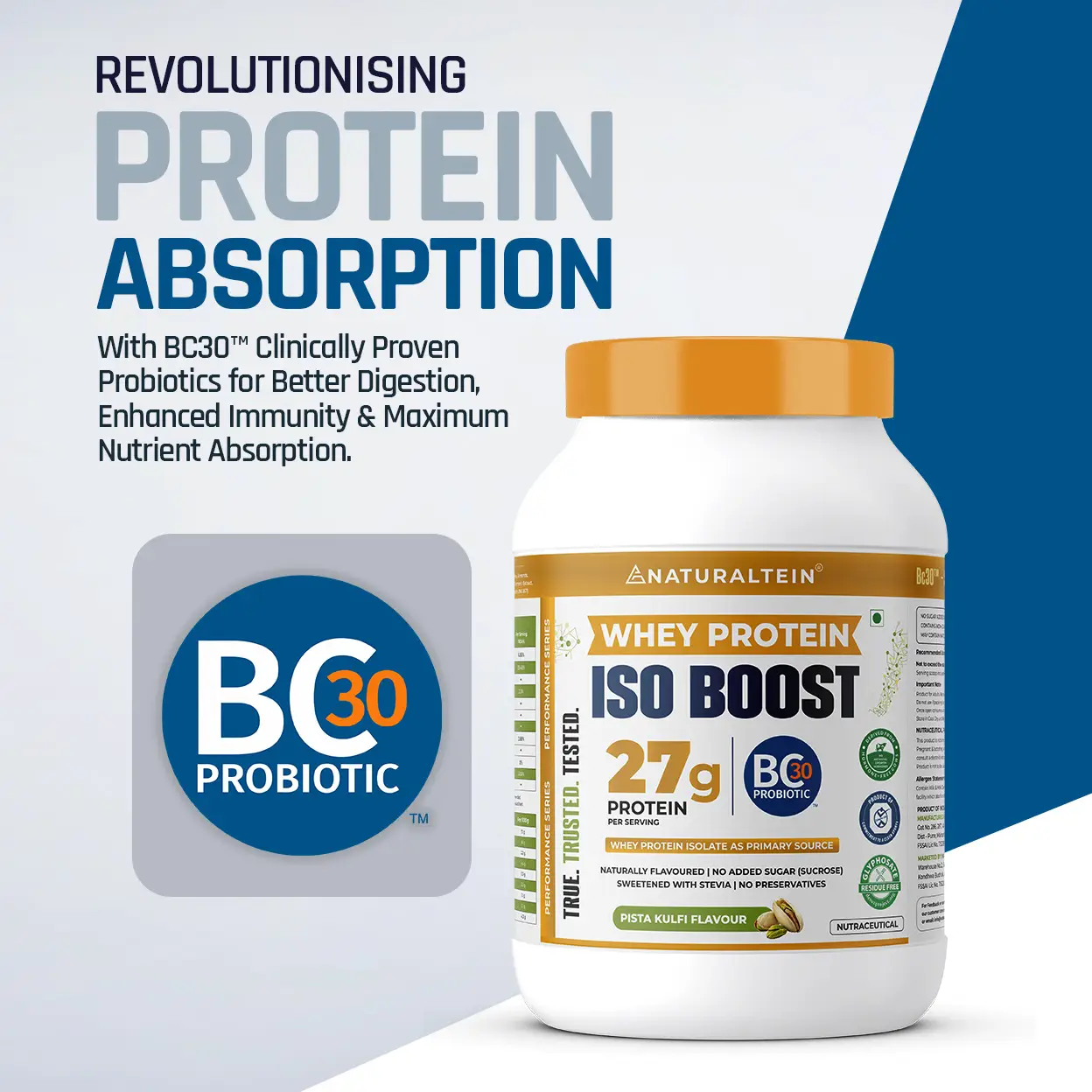 100% Natural Whey Protein ISO BOOST - Image 18