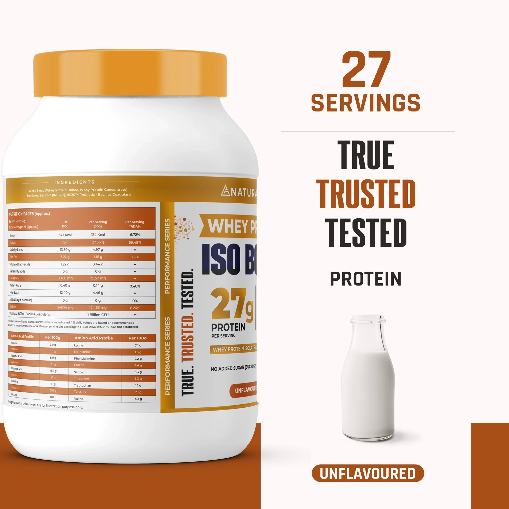 100% Natural Whey Protein ISO BOOST - Image 40