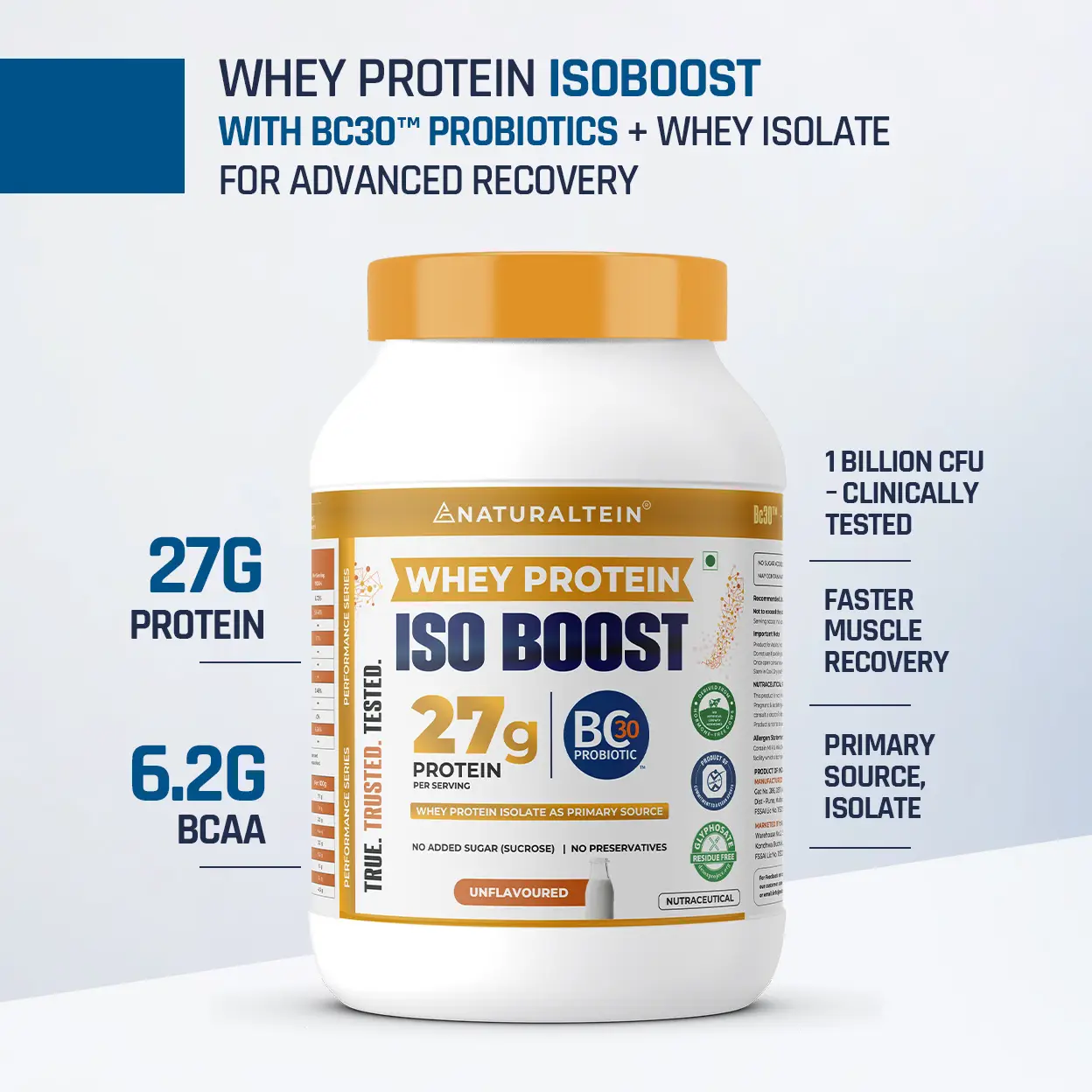 100% Natural Whey Protein ISO BOOST - Image 41