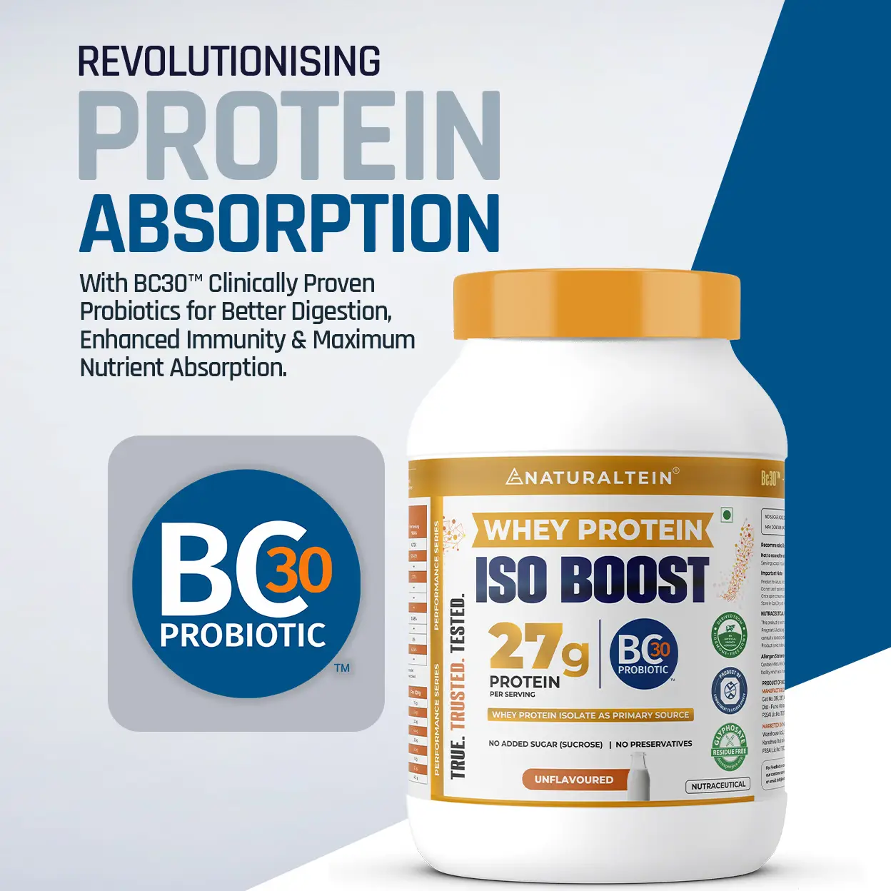 100% Natural Whey Protein ISO BOOST - Image 42