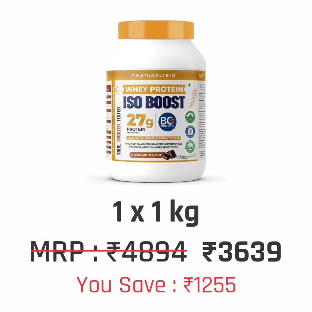 100% Natural Whey Protein ISO BOOST - Image 49
