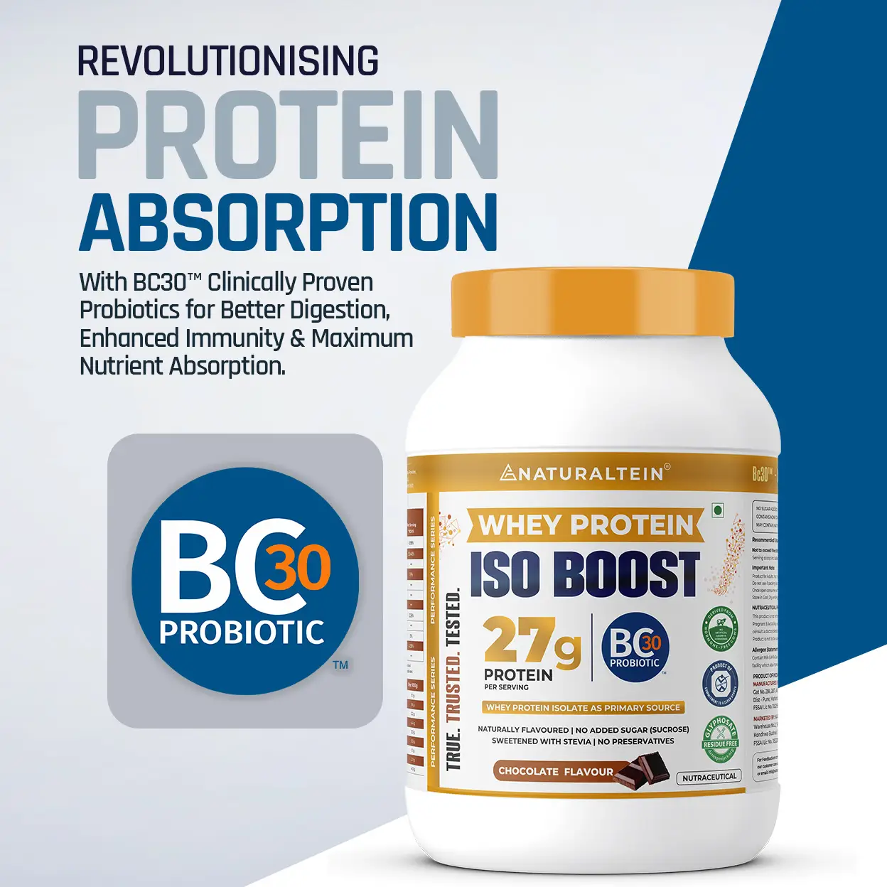 100% Natural Whey Protein ISO BOOST - Image 5
