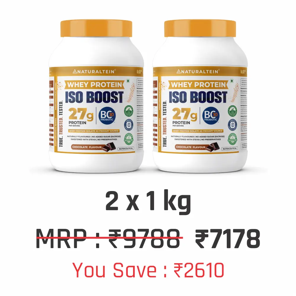 100% Natural Whey Protein ISO BOOST - Image 50